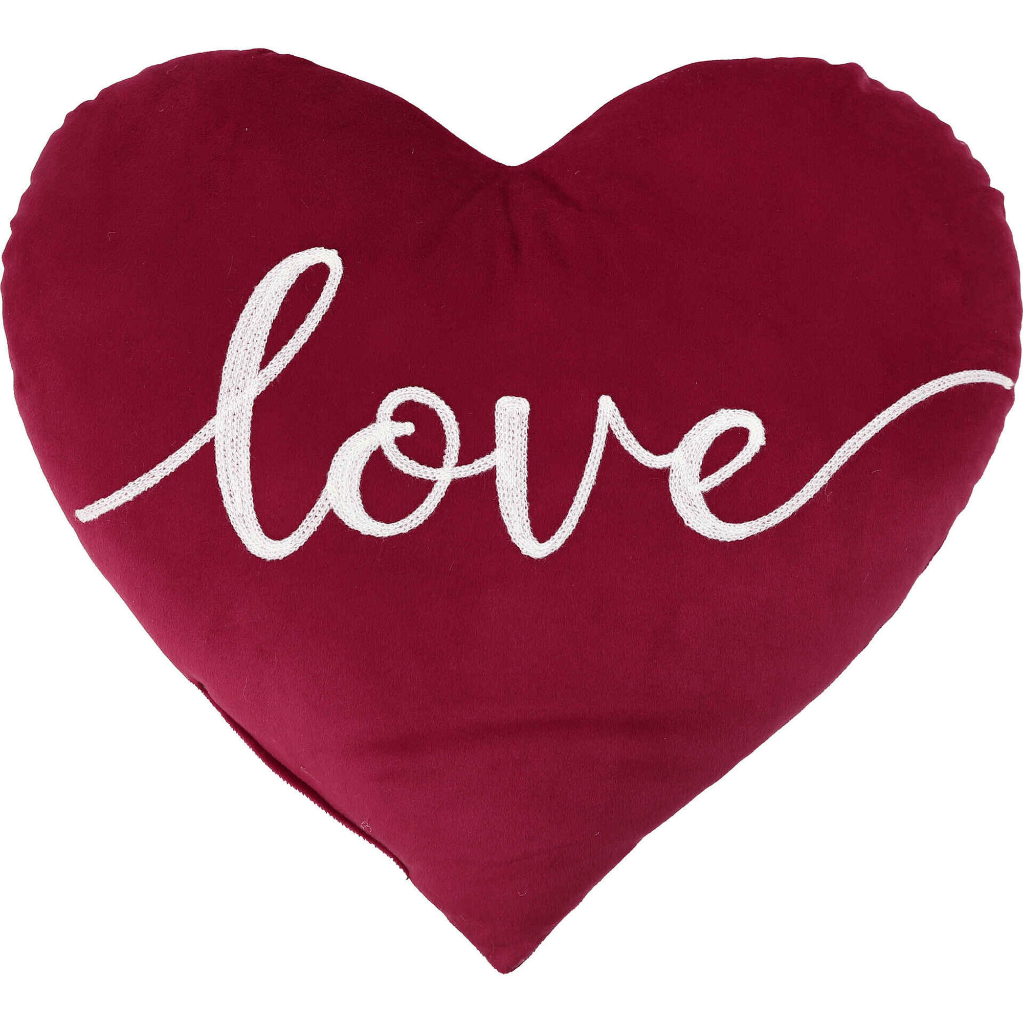 Almofada 40x37cm Cora&ccedil;&atilde;o Love Kasa