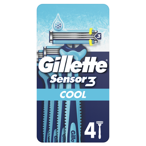 Lâminas Descartáveis Sensor3 Cool Gillette