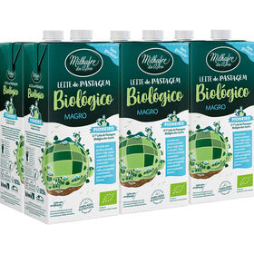 Leite UHT Magro Pastagem A&ccedil;ores Milhafre