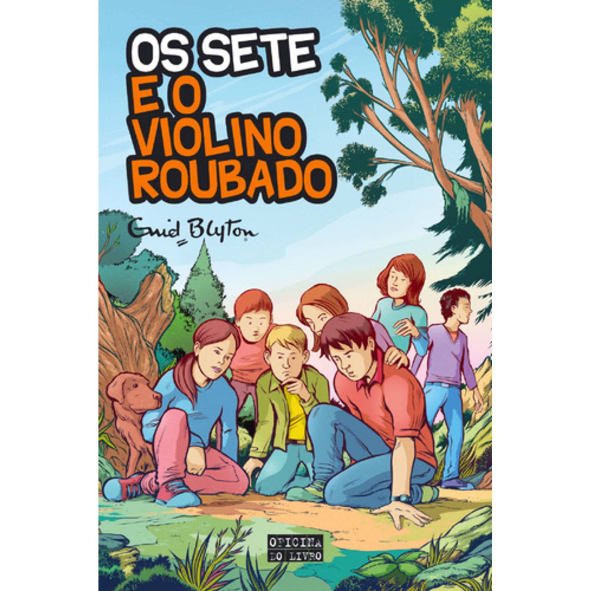 Os Sete e o Violino Roubado (Volume X) de Enid Blyton