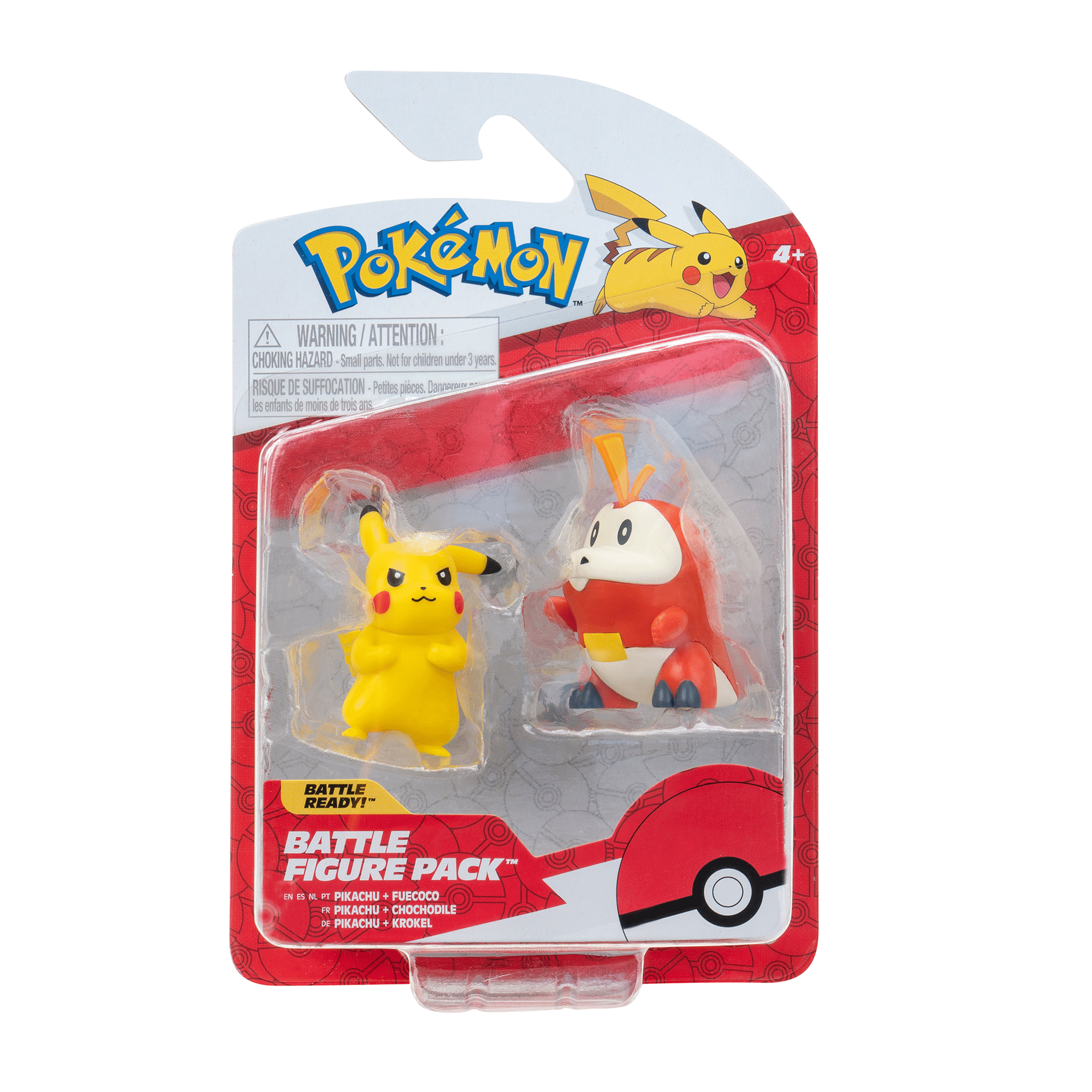 Pack de Combate Figuras Pokémon Kanto (vários modelos)