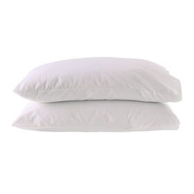 Conjunto 2 Fronhas Percal 50x70cm Brancas Conjunto 2 Fronhas Percal 50x70cm Brancas