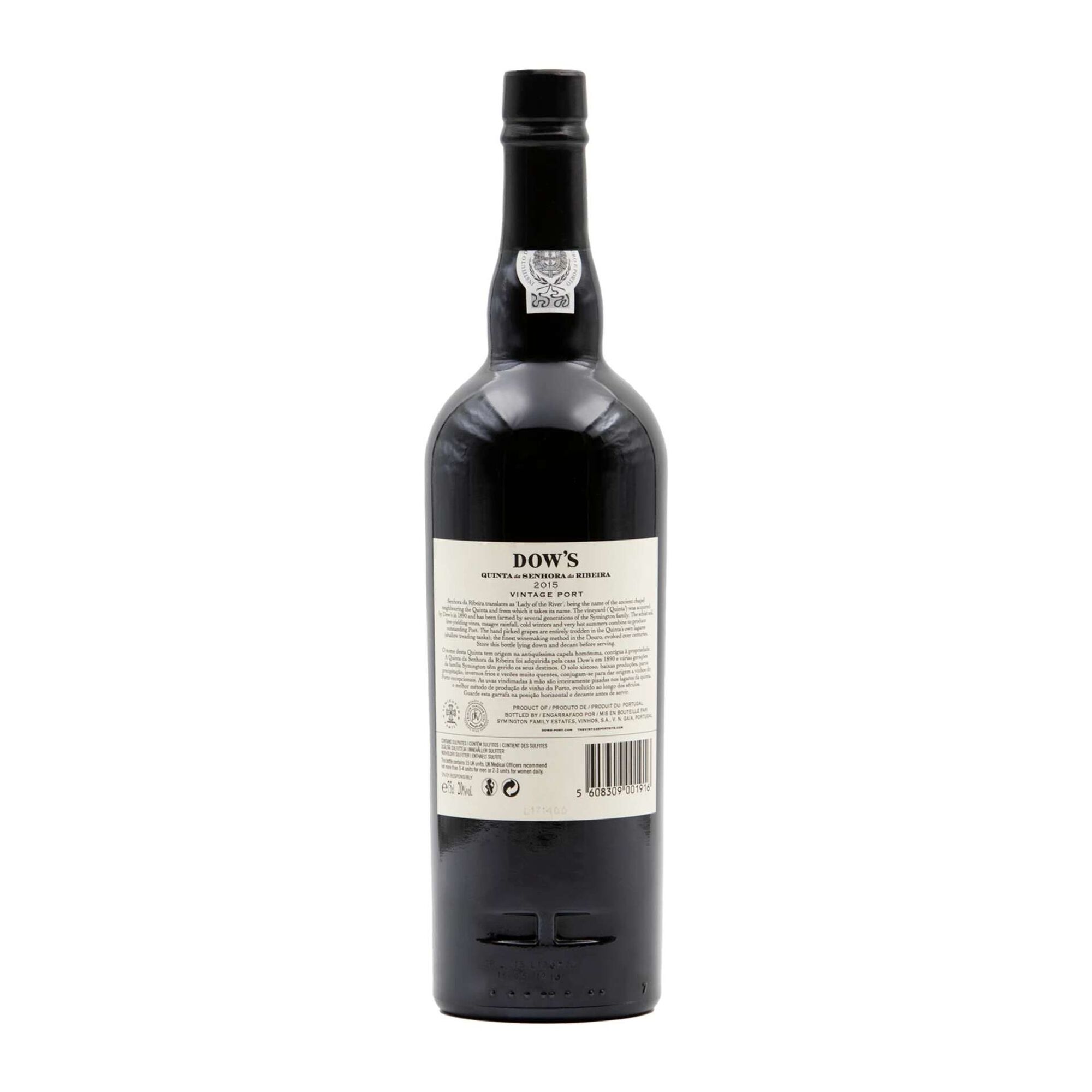 Dow'S Quinta Senhora Da Ribeira Vinho Do Porto Vintage 2015