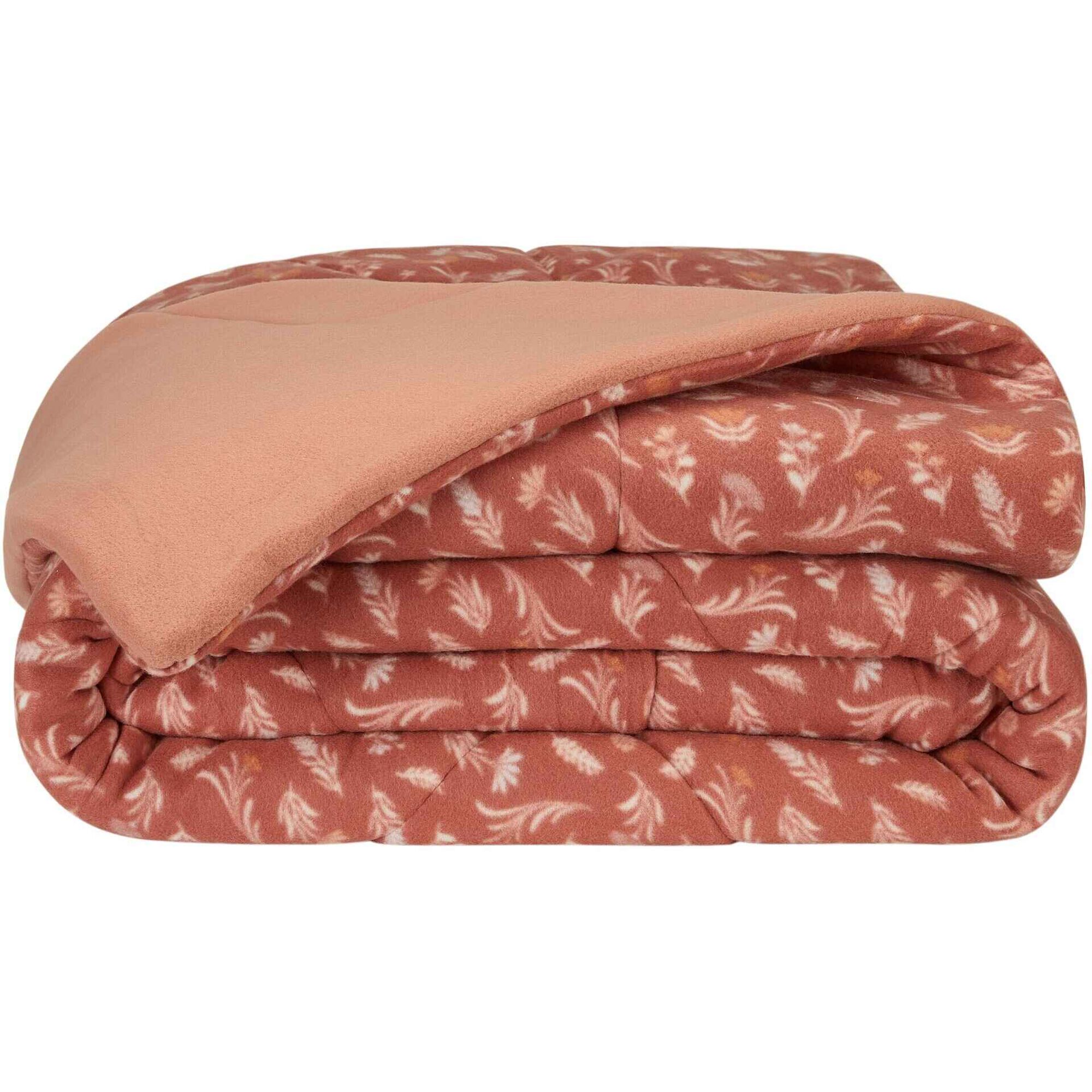 Edredão Polar Rosa Plantópia