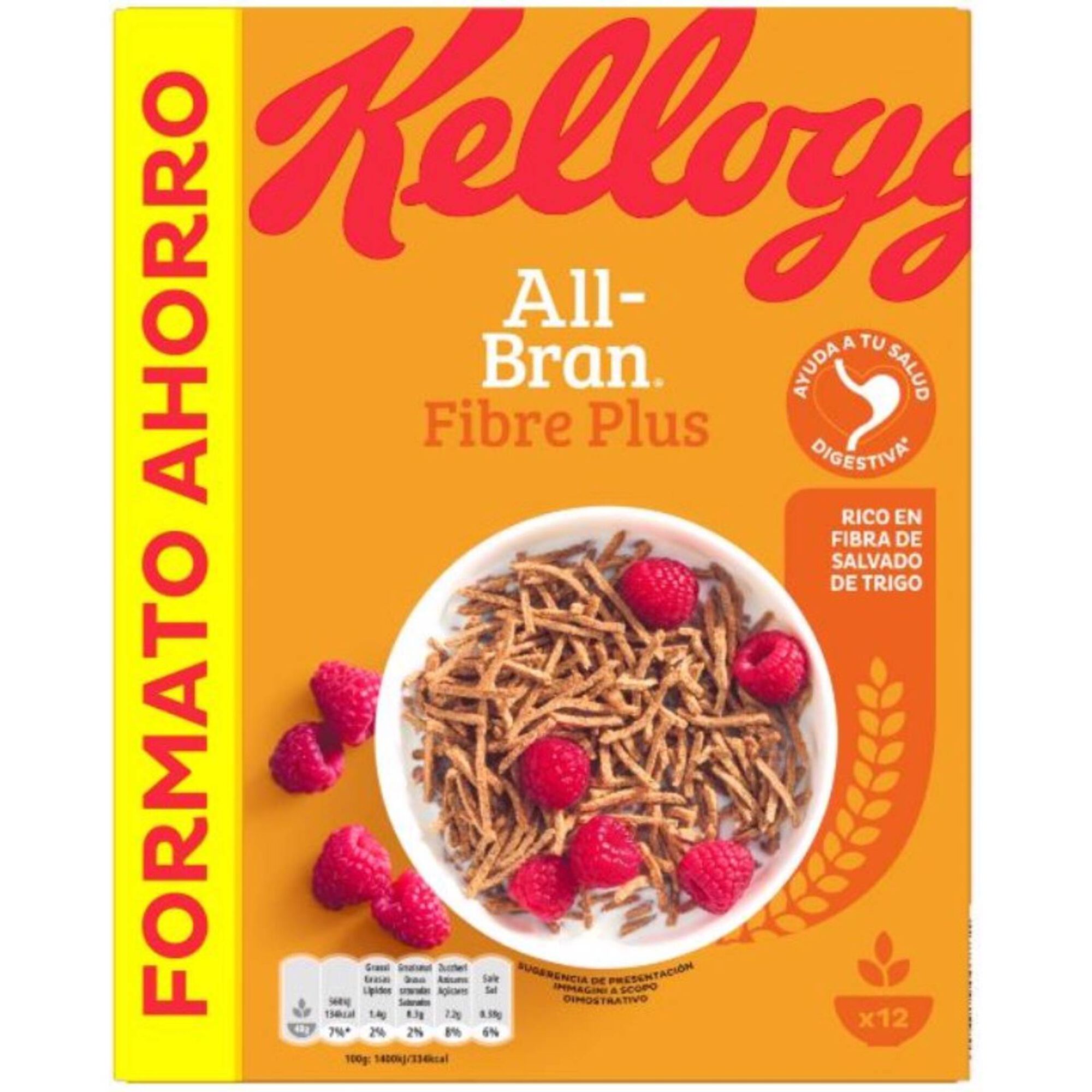 Cereais All Bran Fibre Plus