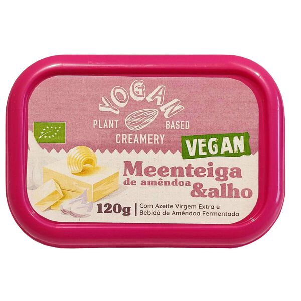 Meenteiga Vegetal Amêndoa e Alho Vegan Yogan
