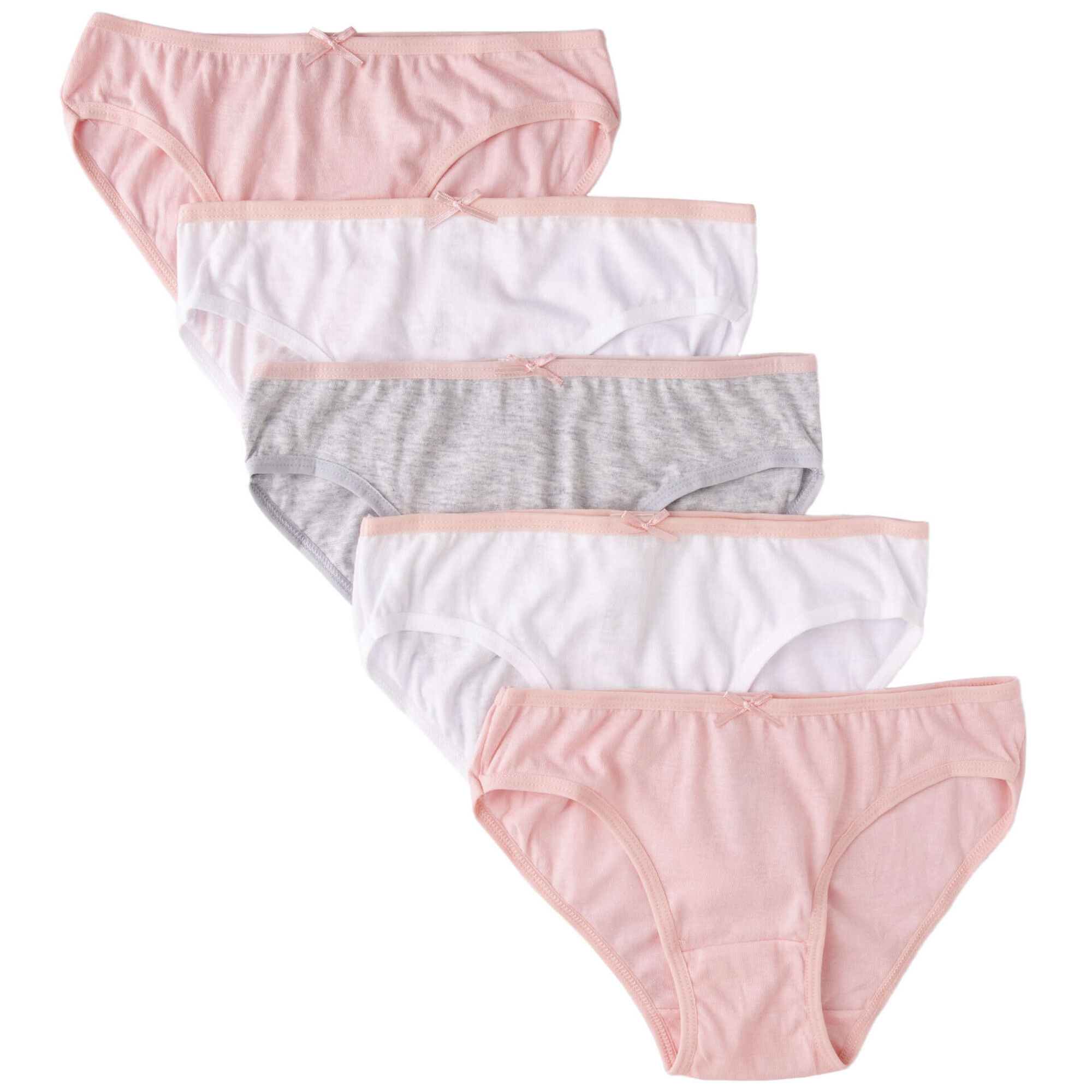 Conjunto 5 Cuecas Menina Multicor MO