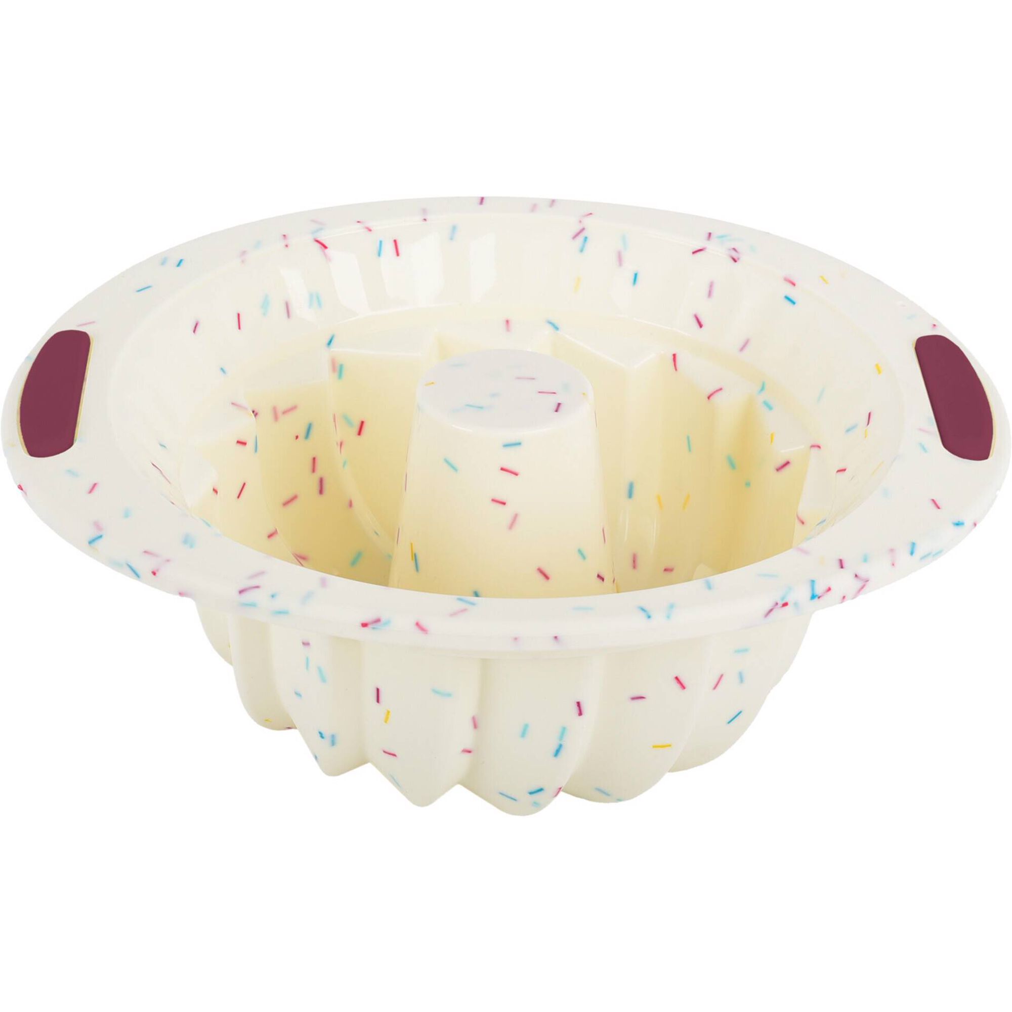 Forma Redonda com Furo Silicone 29cm Kasa (v&aacute;rios modelos)