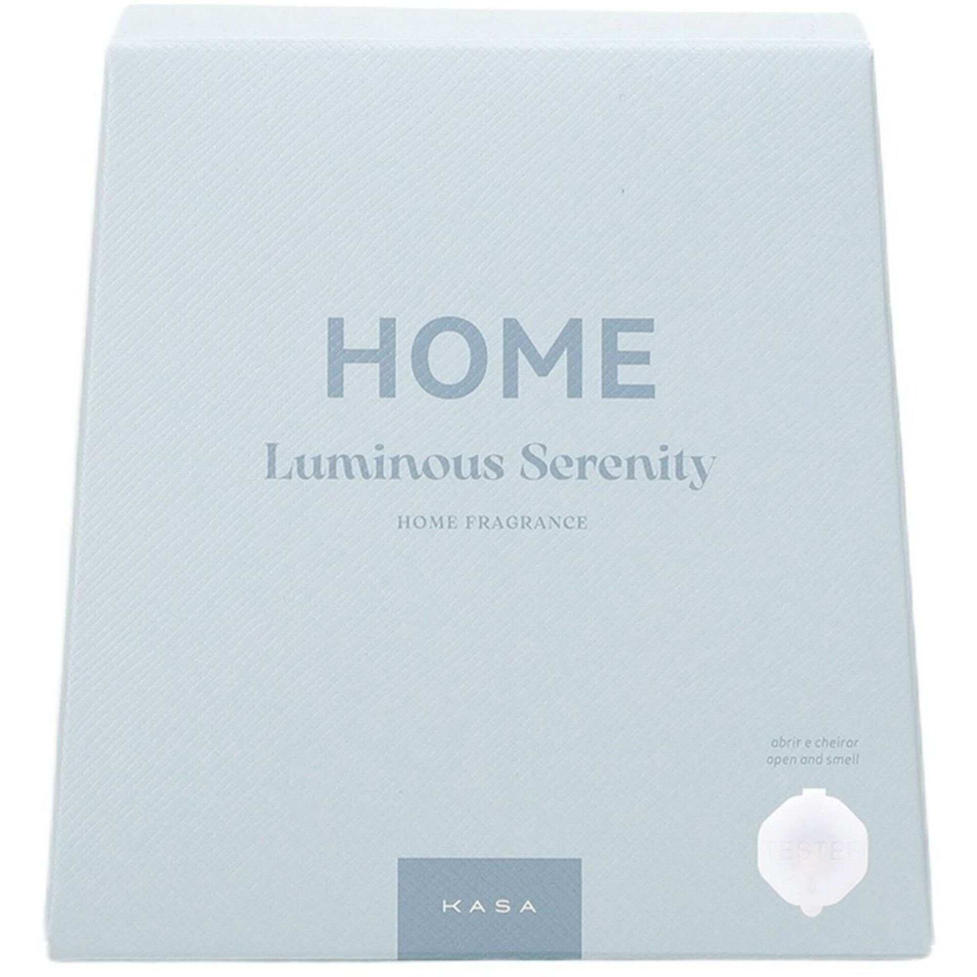 Vela em Copo com Tampa 206g Home Azul Kasa