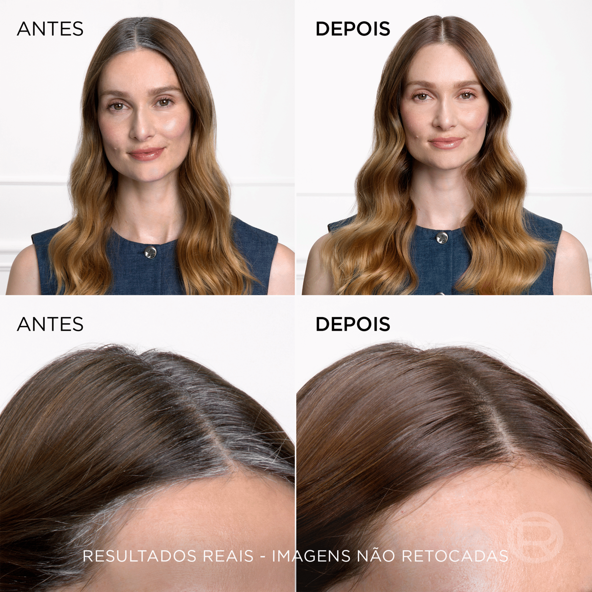 Colora&ccedil;&atilde;o Retoca Ra&iacute;zes Spray Acajou 6 L'Or&eacute;al Paris Magic Retouch