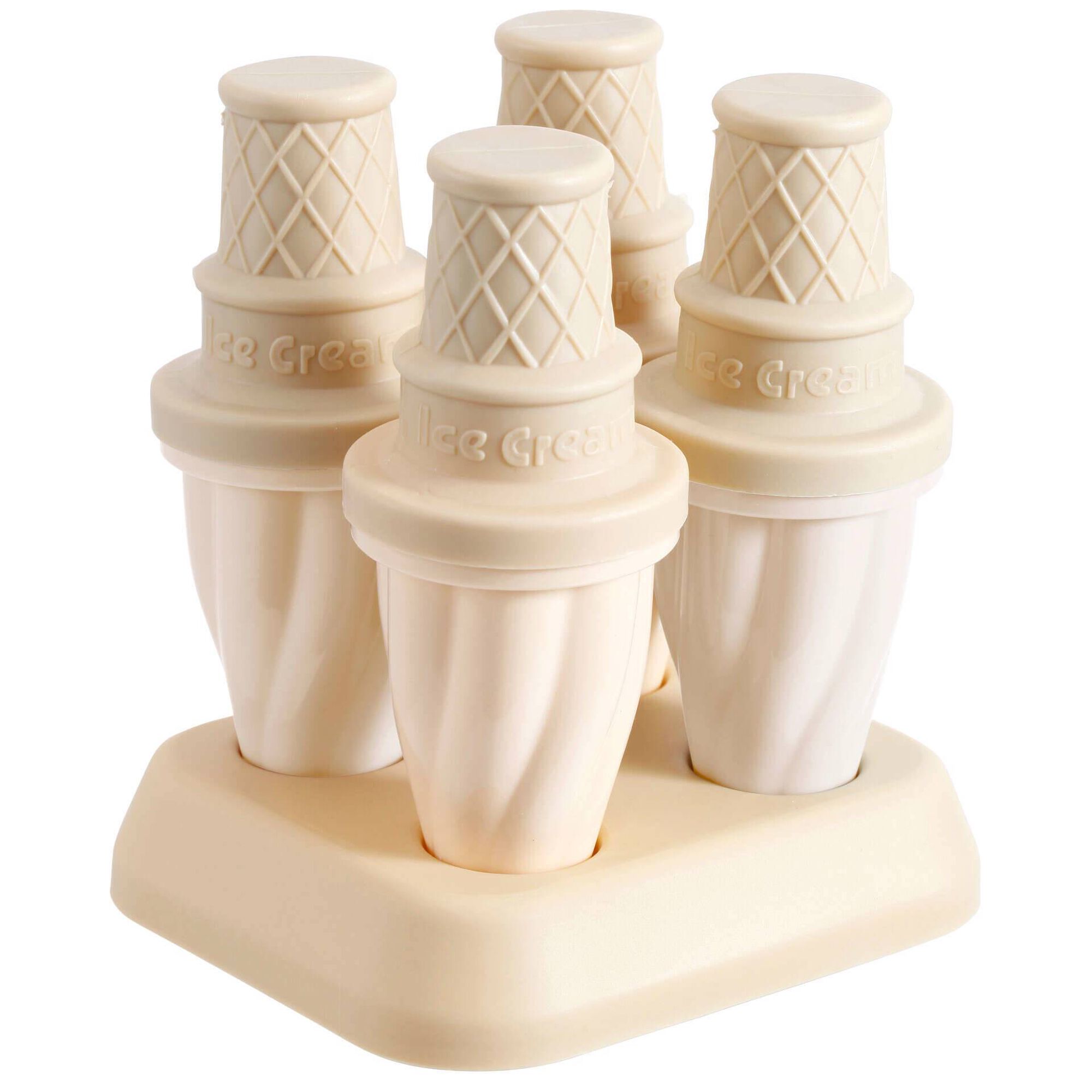 Conjunto 4 Formas Gelados Cream Kasa