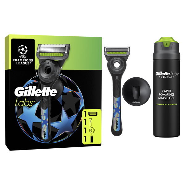 Coffret Máquina de Barbear UEFA Gillette Labs