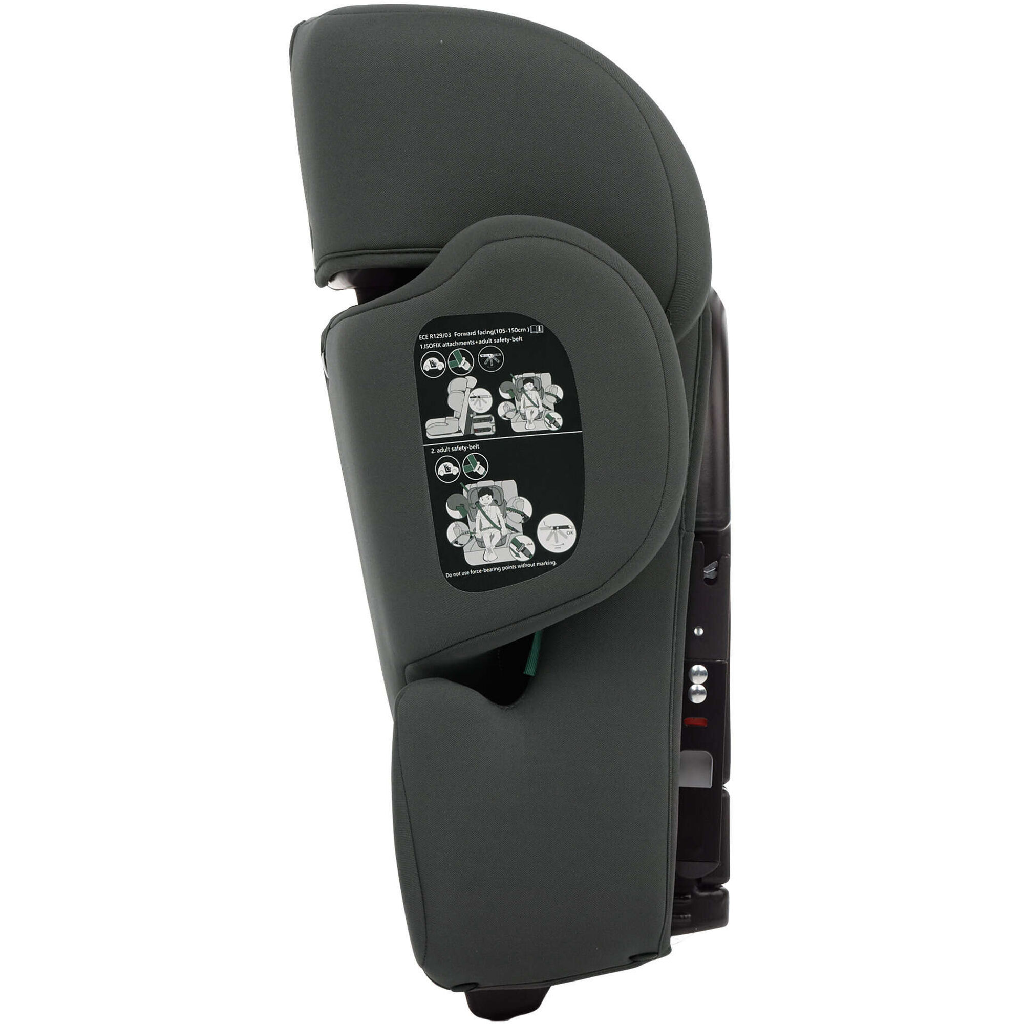 Cadeira Auto I-Size 100-150 Isofix Cinza Country