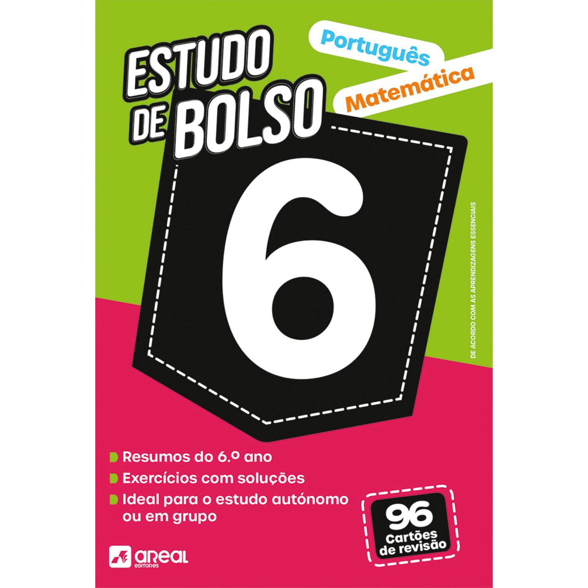 Estudo de Bolso: Portugu&ecirc;s e Matem&aacute;tica - 6.&ordm; Ano