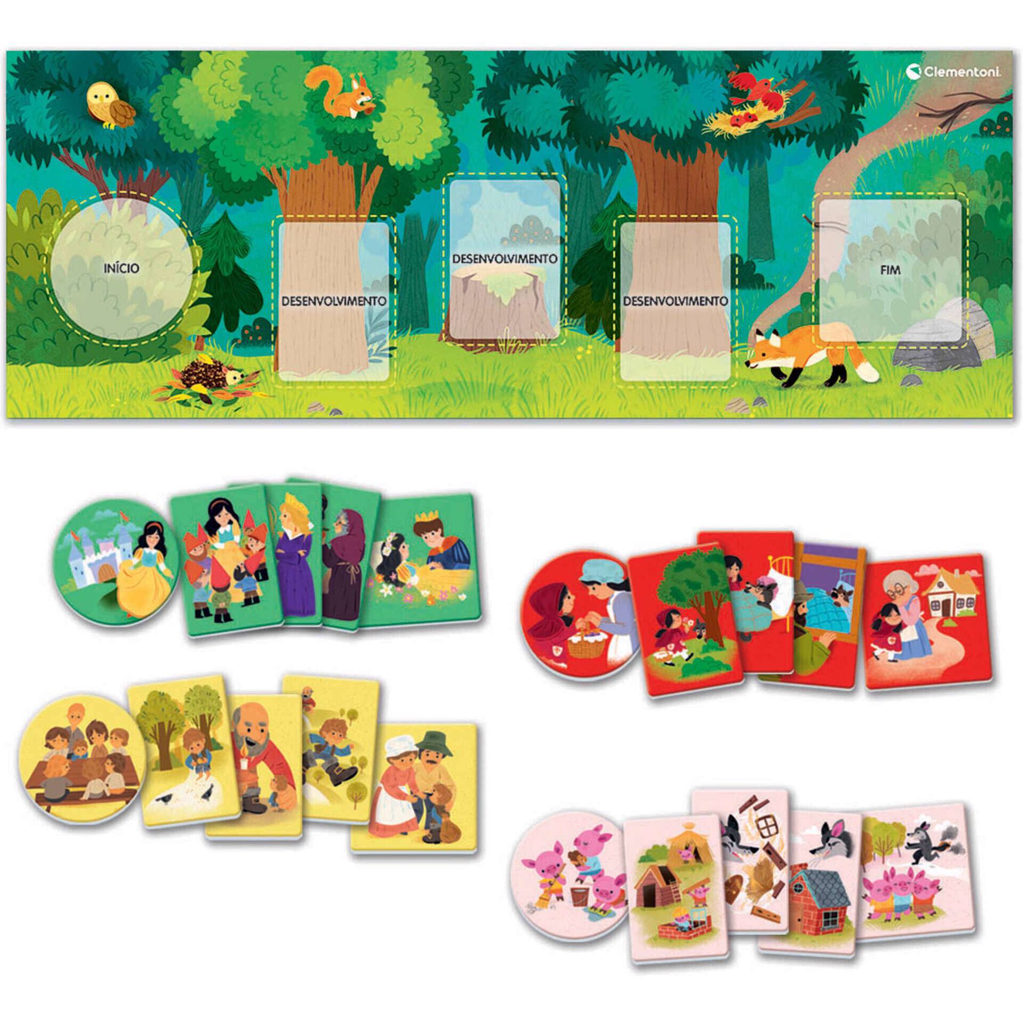 Jogo de Tabuleiro s Educativos Montessori 2 a 6 anos