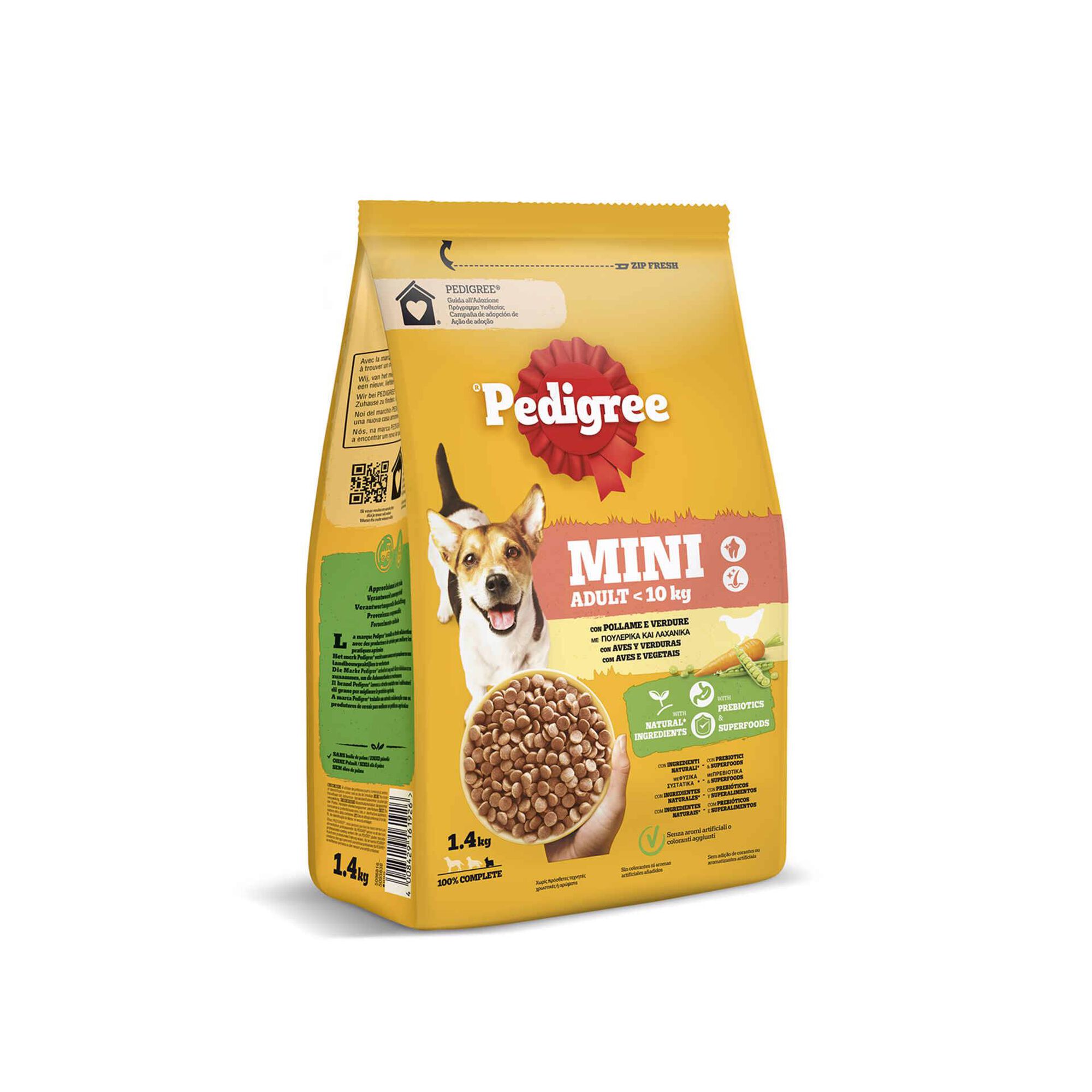 Ração para Cão Adulto Mini Galinha e Legumes Ração para Cão Adulto Mini Galinha e Legumes