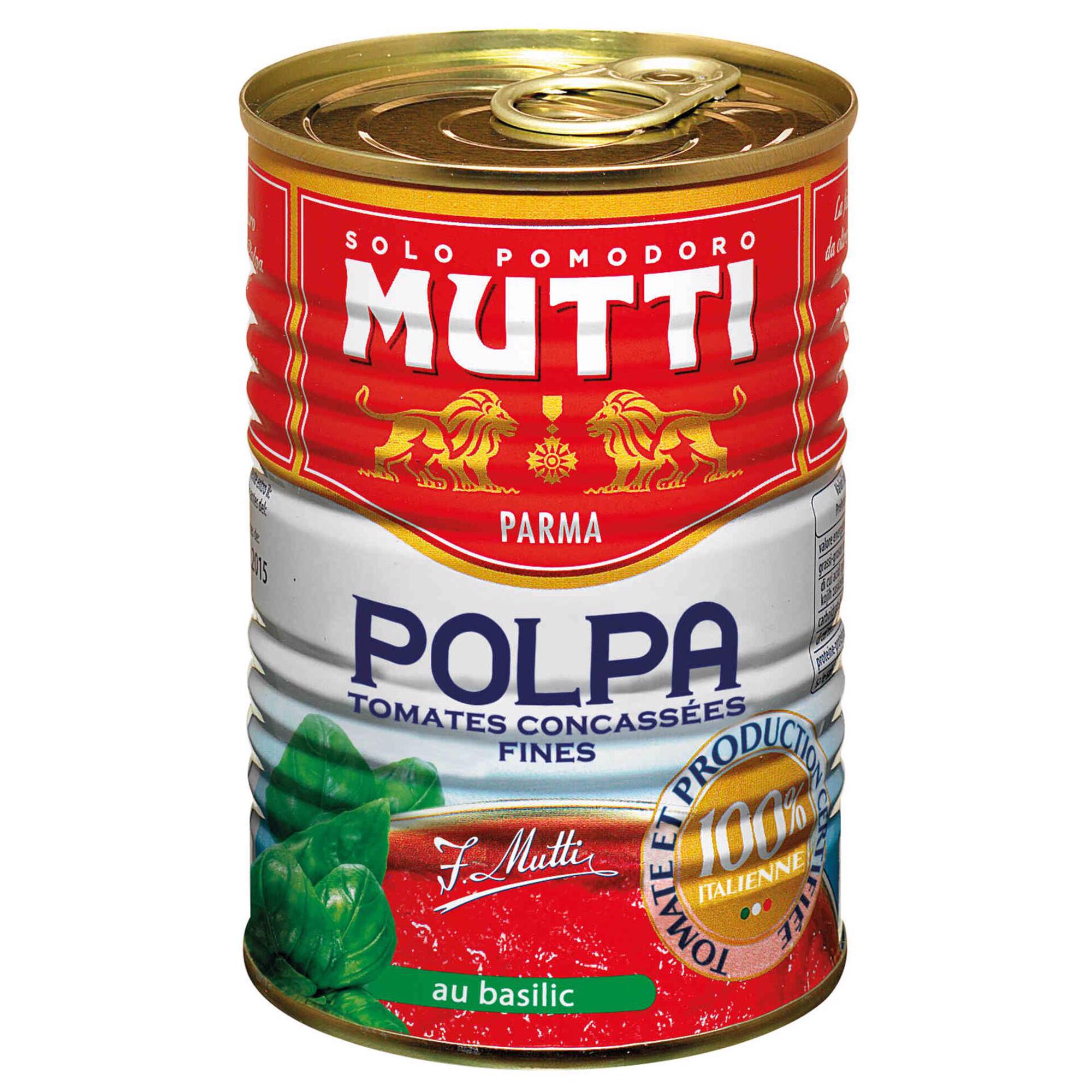 Polpa de Tomate com Manjericão