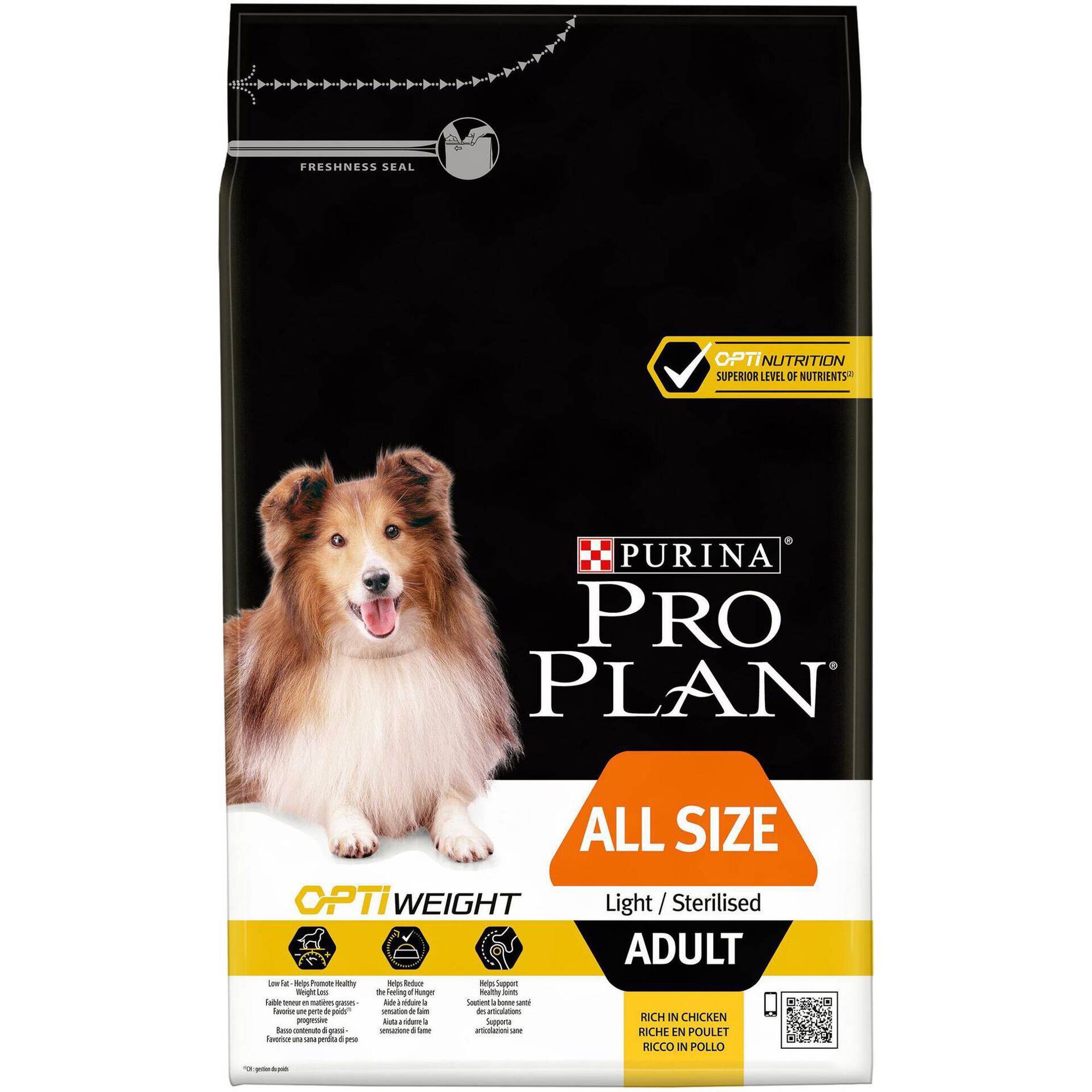 Ração para Cão Adulto Esterilizado Optiweight Frango Ração para Cão Adulto Esterilizado Optiweight Frango