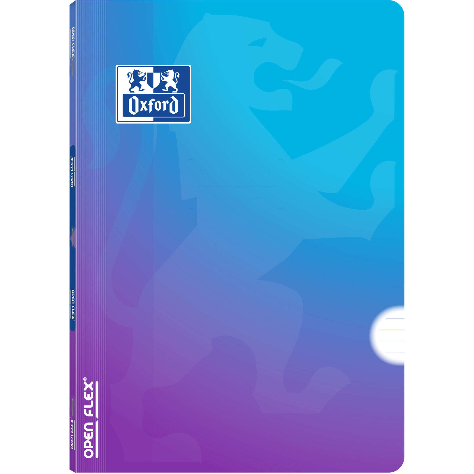 Caderno Agrafado Openflex A4 Pautado Gradient (v&aacute;rias cores) Oxford