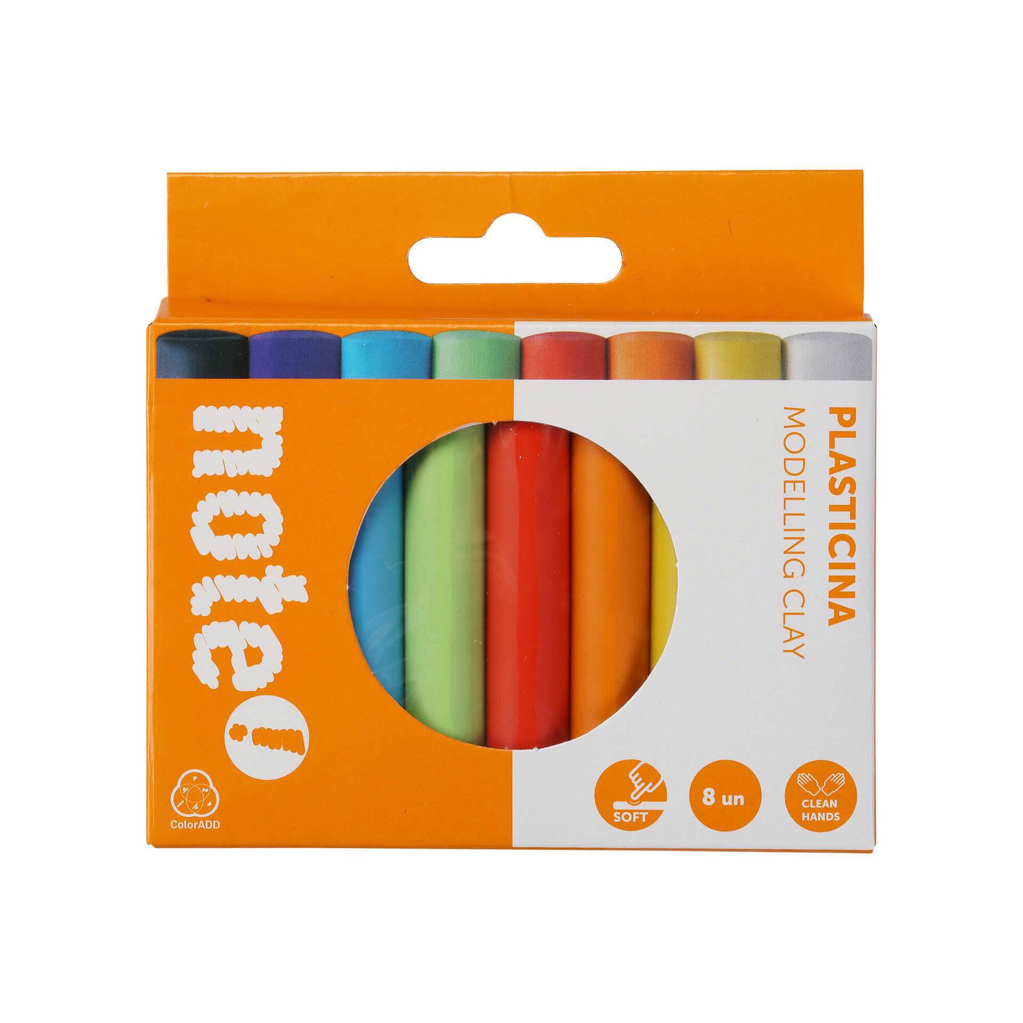 Plasticina com 8 Barras