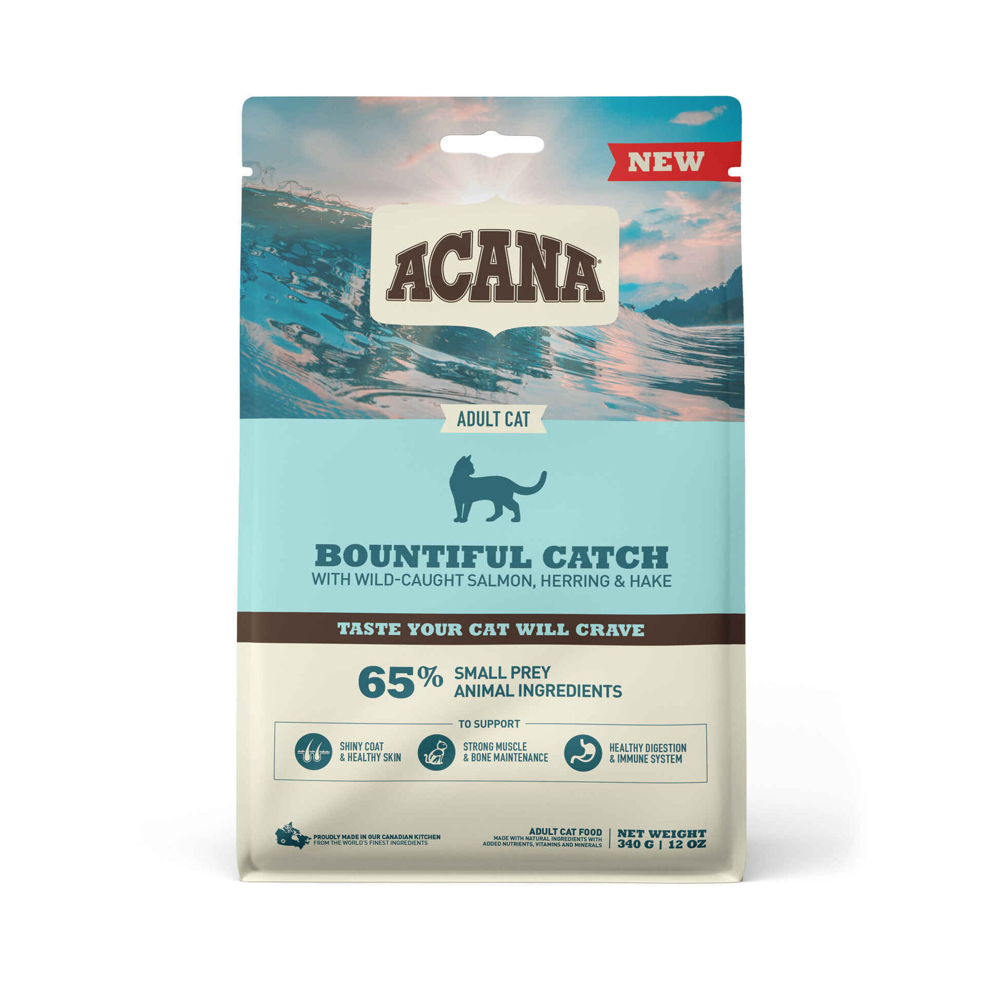 Ração para Gato Adulto Mini Bountiful Catch Salmão, Arenque e Pescada Ração para Gato Adulto Mini Bountiful Catch Salmão, Arenque e Pescada