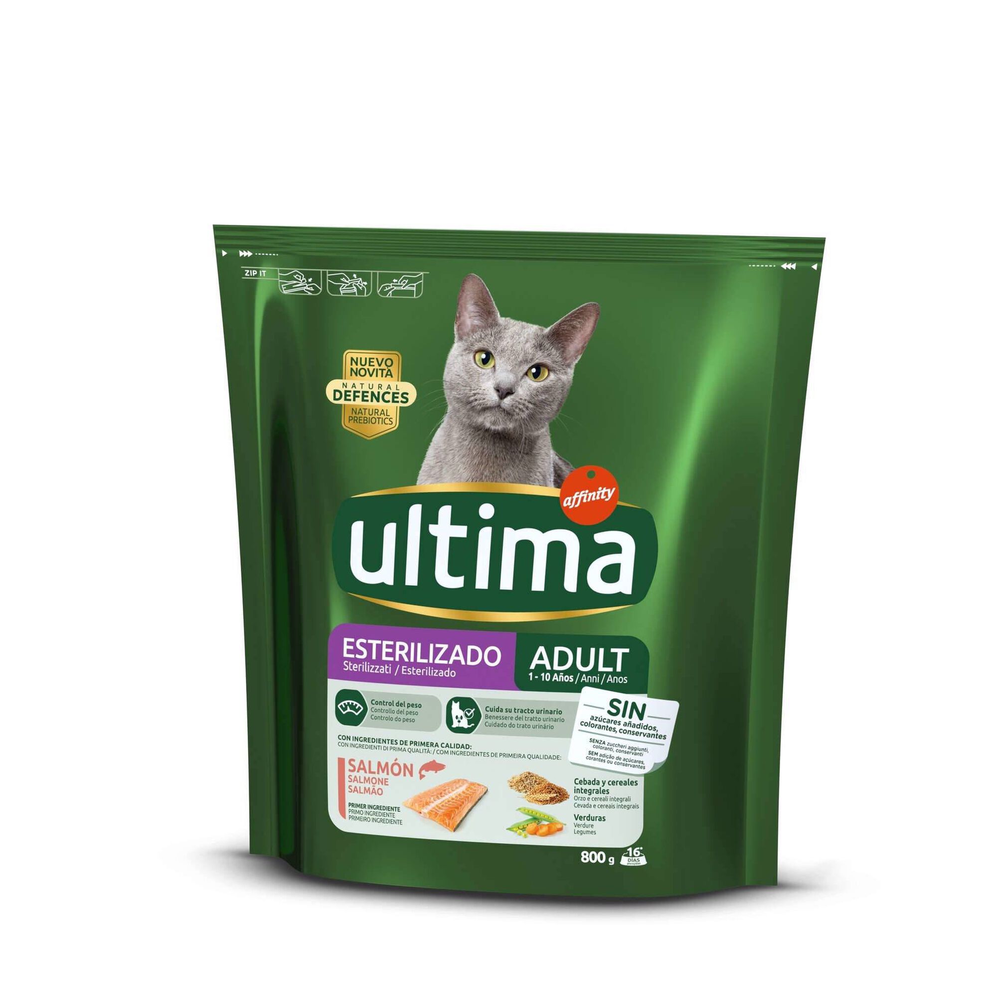 Ração para Gato Adulto Esterilizado Salmão Ração para Gato Adulto Esterilizado Salmão