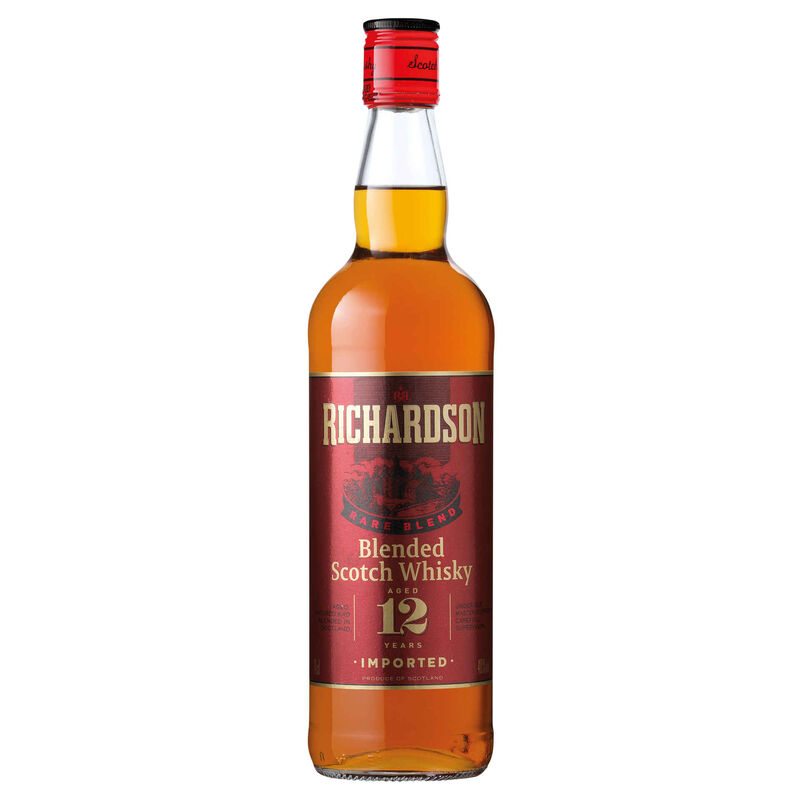 Richardson Whisky Scotch Blended Scotch 12 Anos