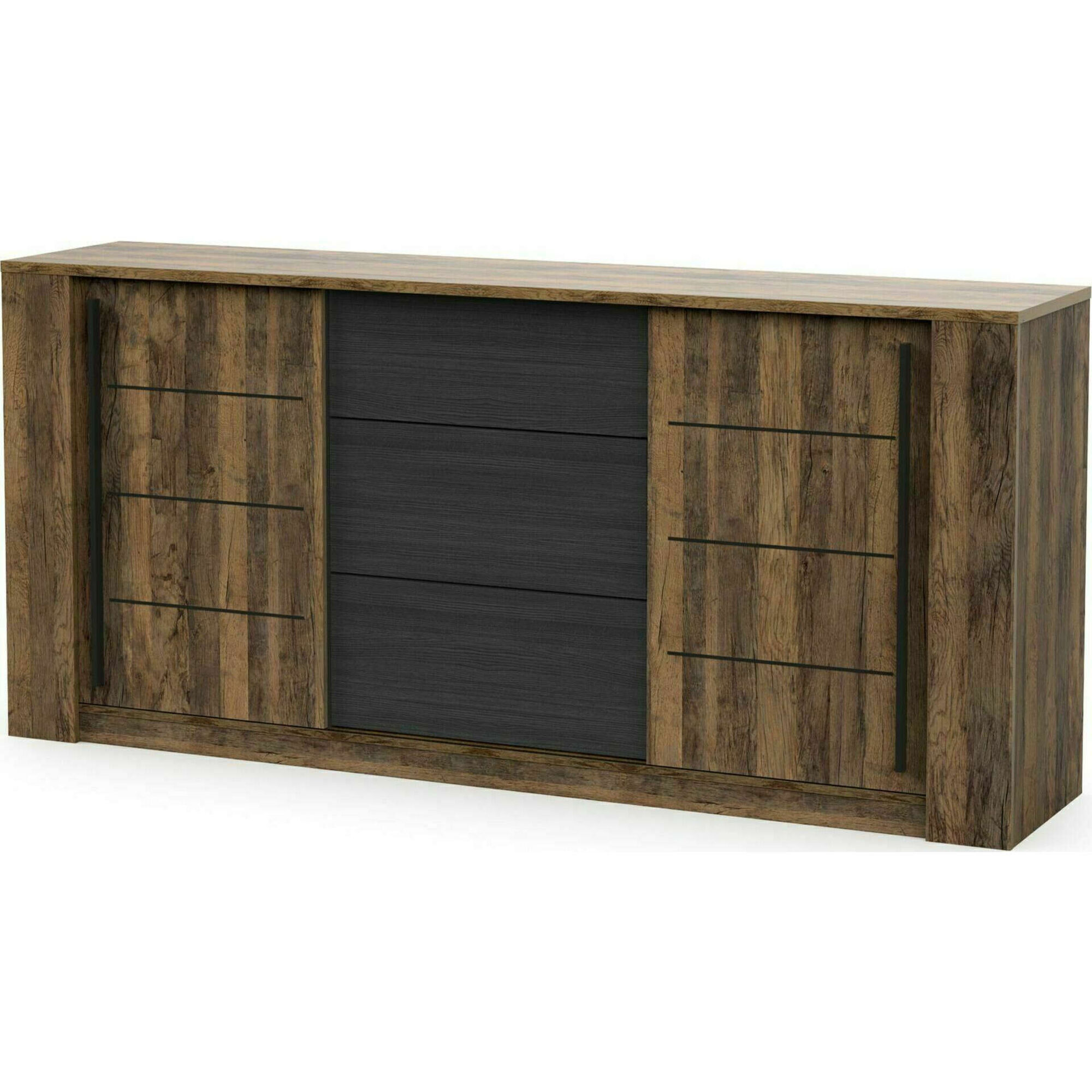 Aparador 200x45x90cm Carvalho Mónaco Aparador 200x45x90cm Carvalho Mónaco