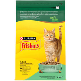 Ra&ccedil;&atilde;o para Gato Adulto Coelho, Frango e Legumes Purina Friskies