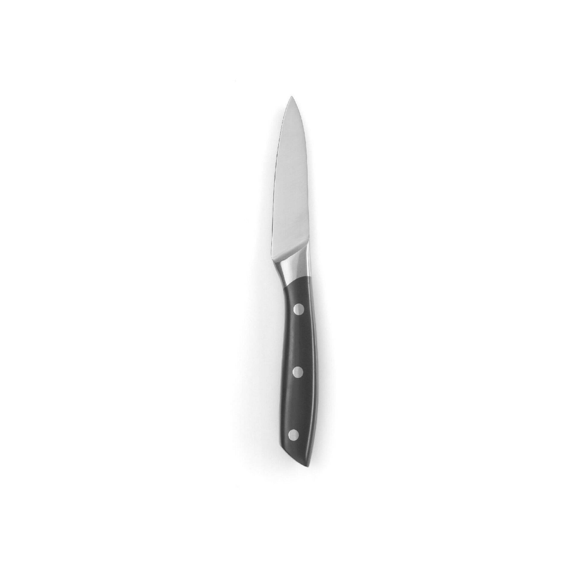 Faca Descascar 9cm Cabo Plástico Preto Elite Chef