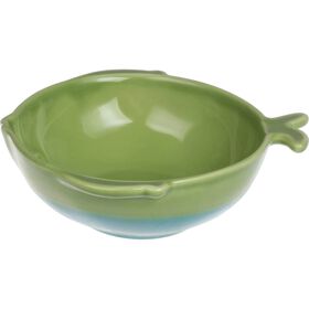 Ta&ccedil;a 24,2x21,7x7,4cm Peixe Verde e Azul