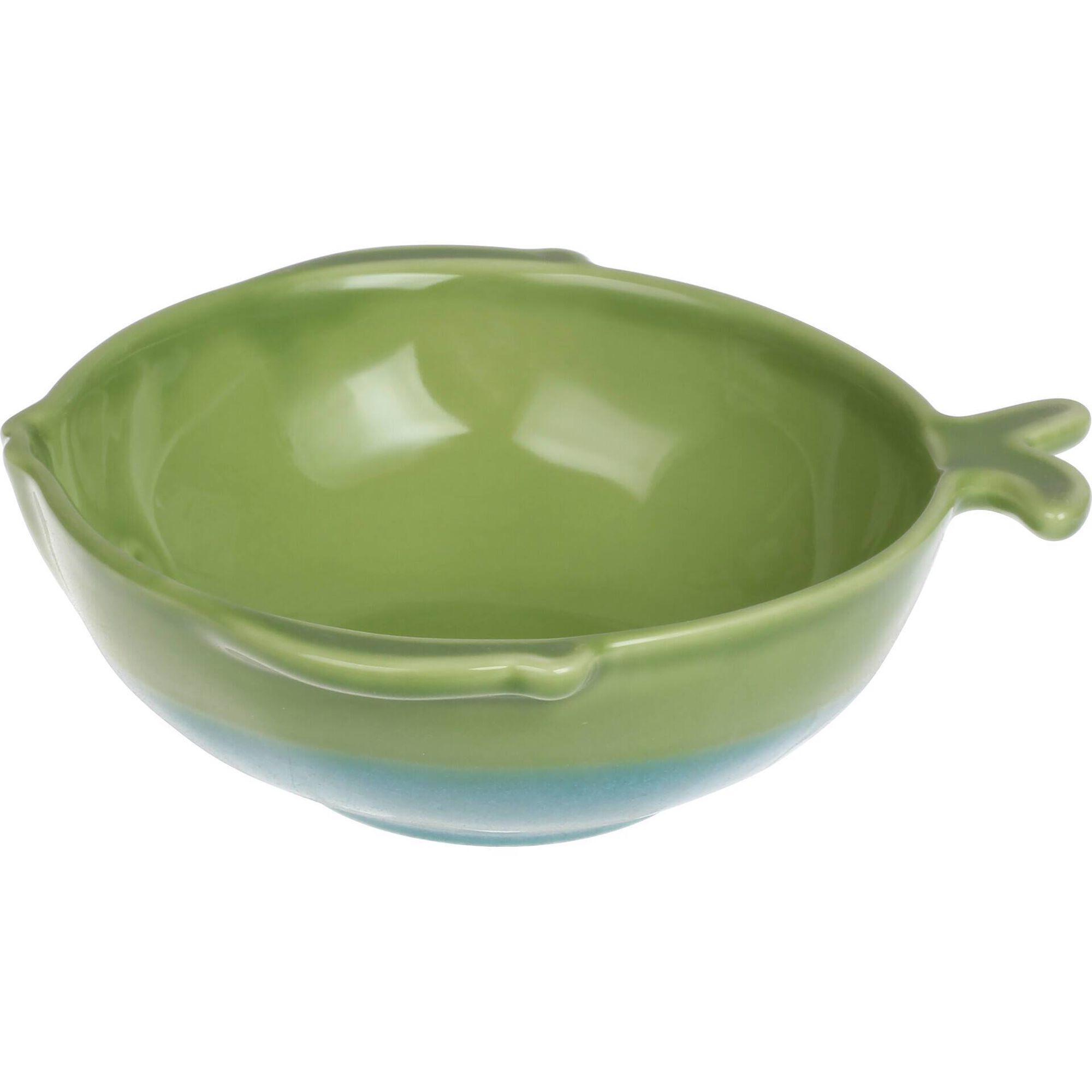 Taça 24,2x21,7x7,4cm Peixe Verde e Azul Taça 24,2x21,7x7,4cm Peixe Verde e Azul