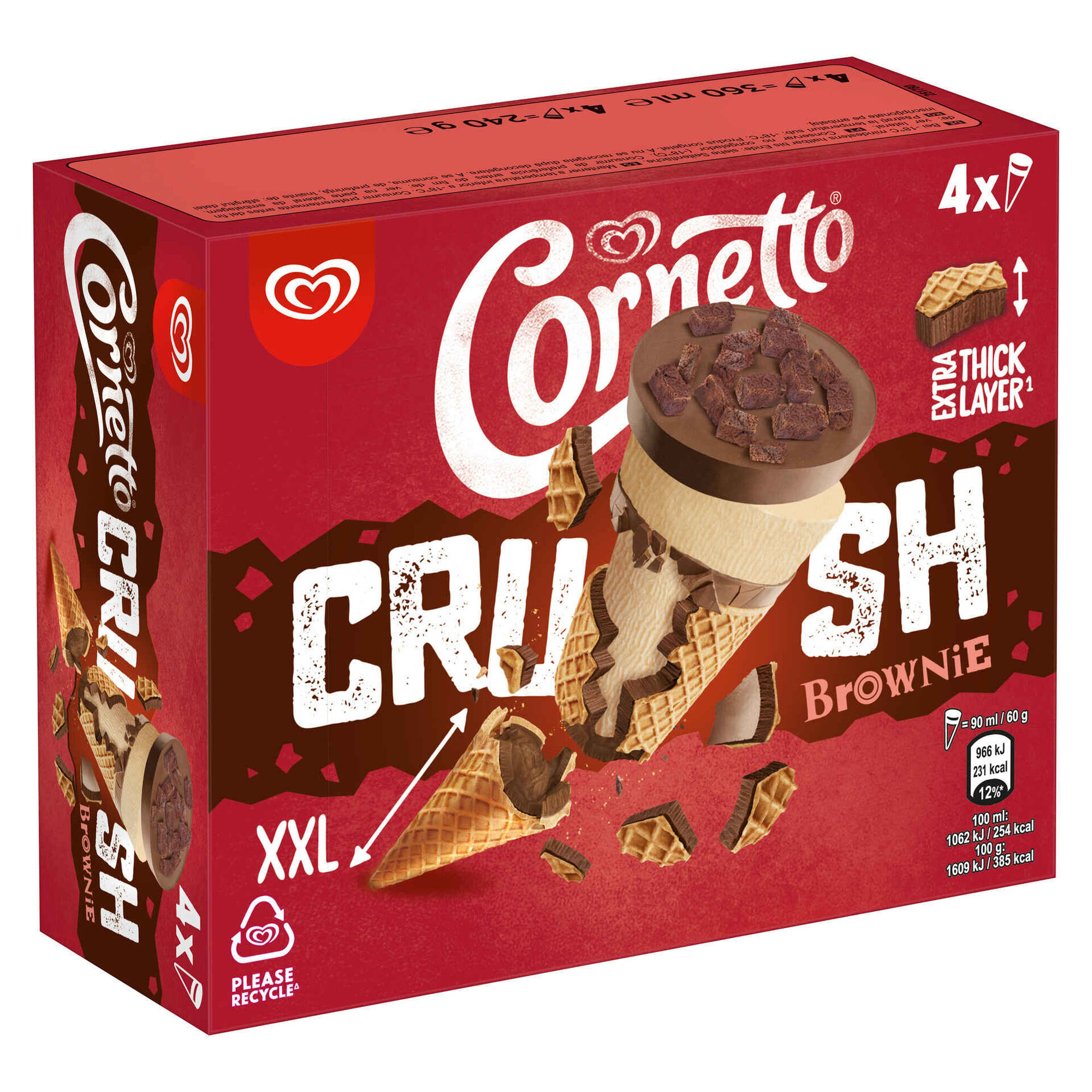 Gelado Crush Brownie Gelado Crush Brownie