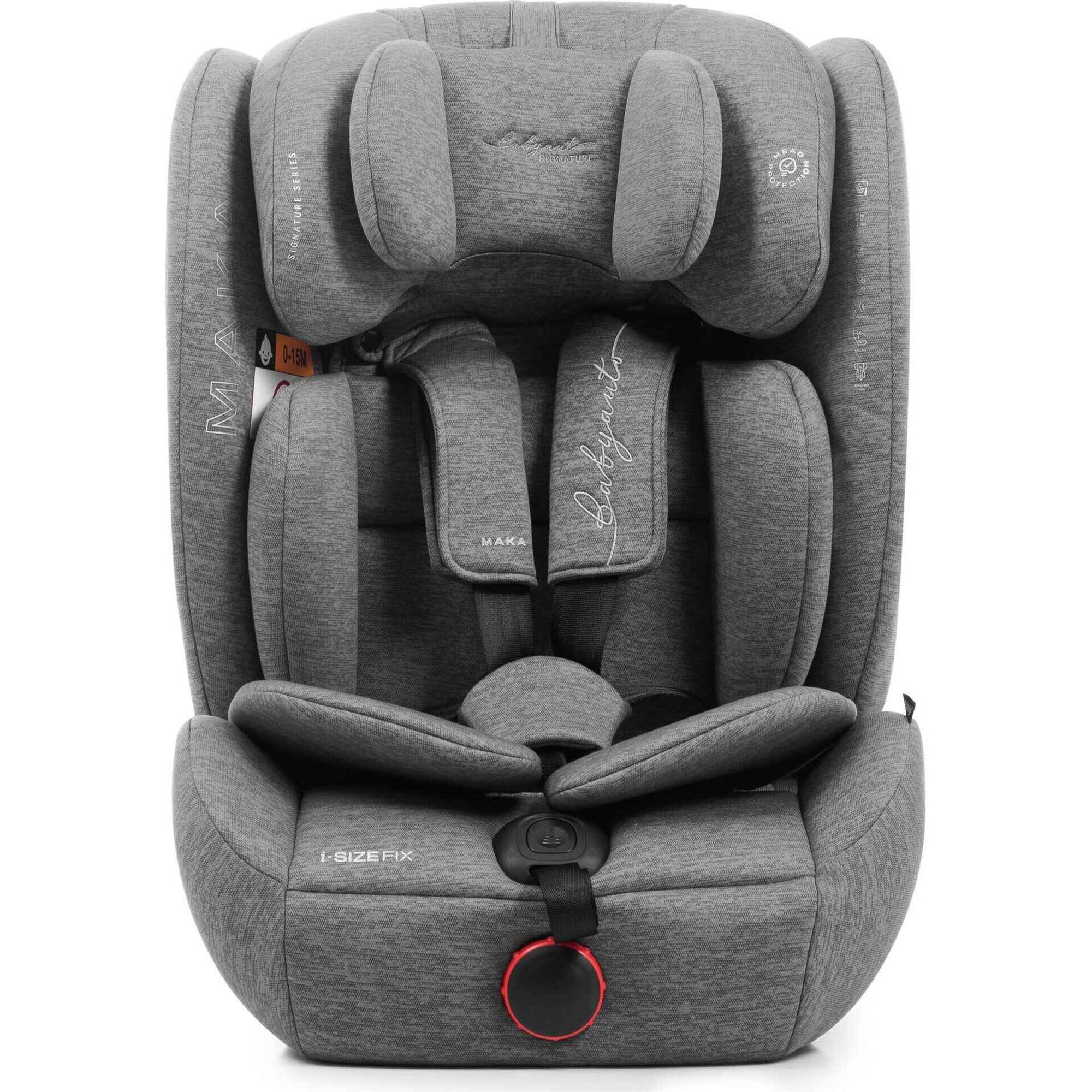 Cadeira Auto I-Size 76-150 Maka Cinza Babyauto