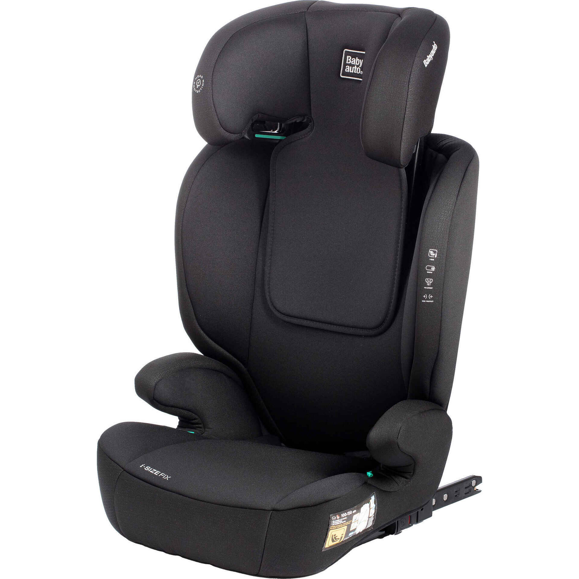 Cadeira Auto I-Size 100-150cm Isofix Dantia Preta Ifix