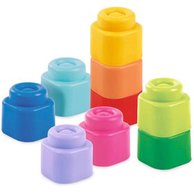 Clementoni - Blocos Arco-&Iacute;ris Soft Clemmy