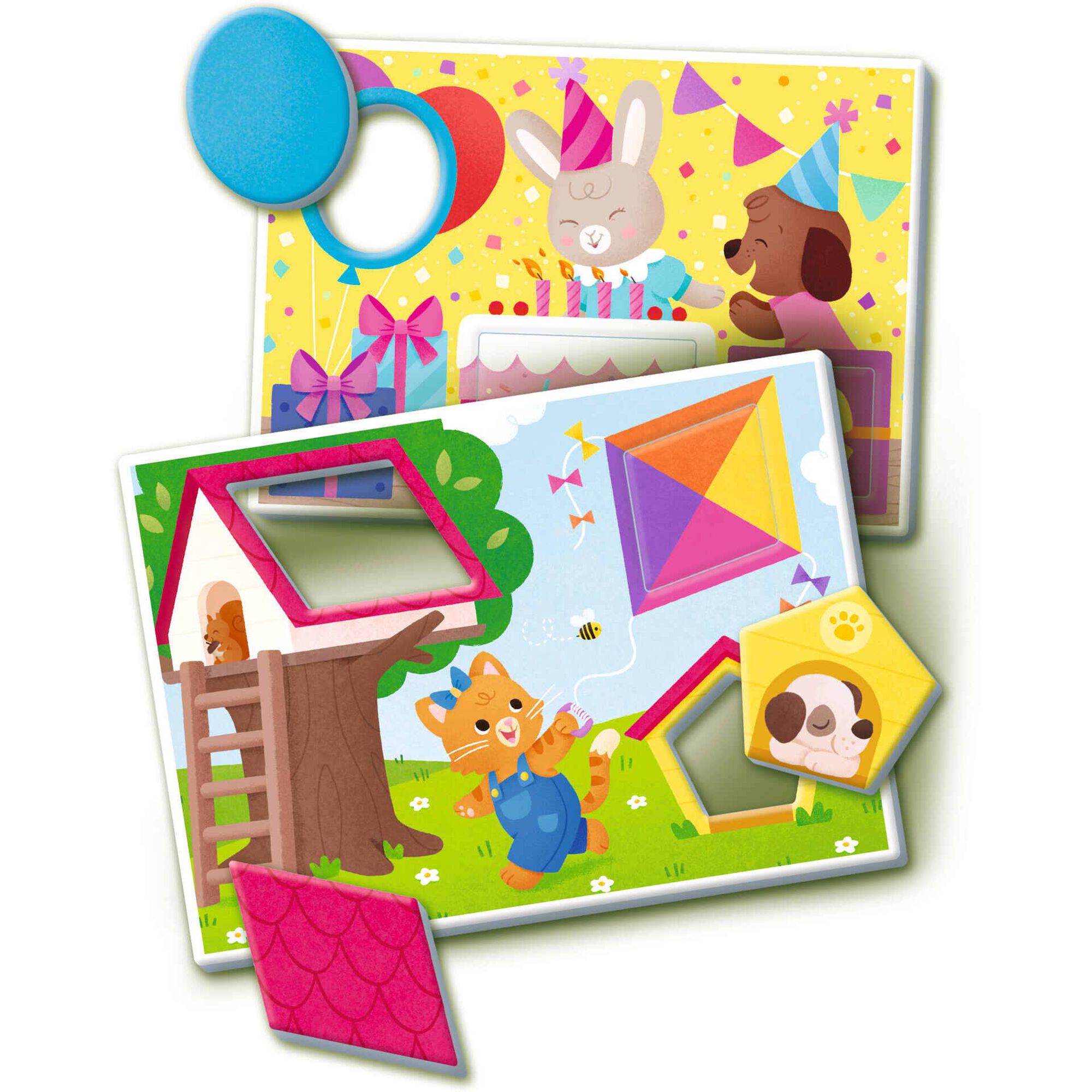 Jogo de Tabuleiro s Educativos Montessori 2 a 6 anos