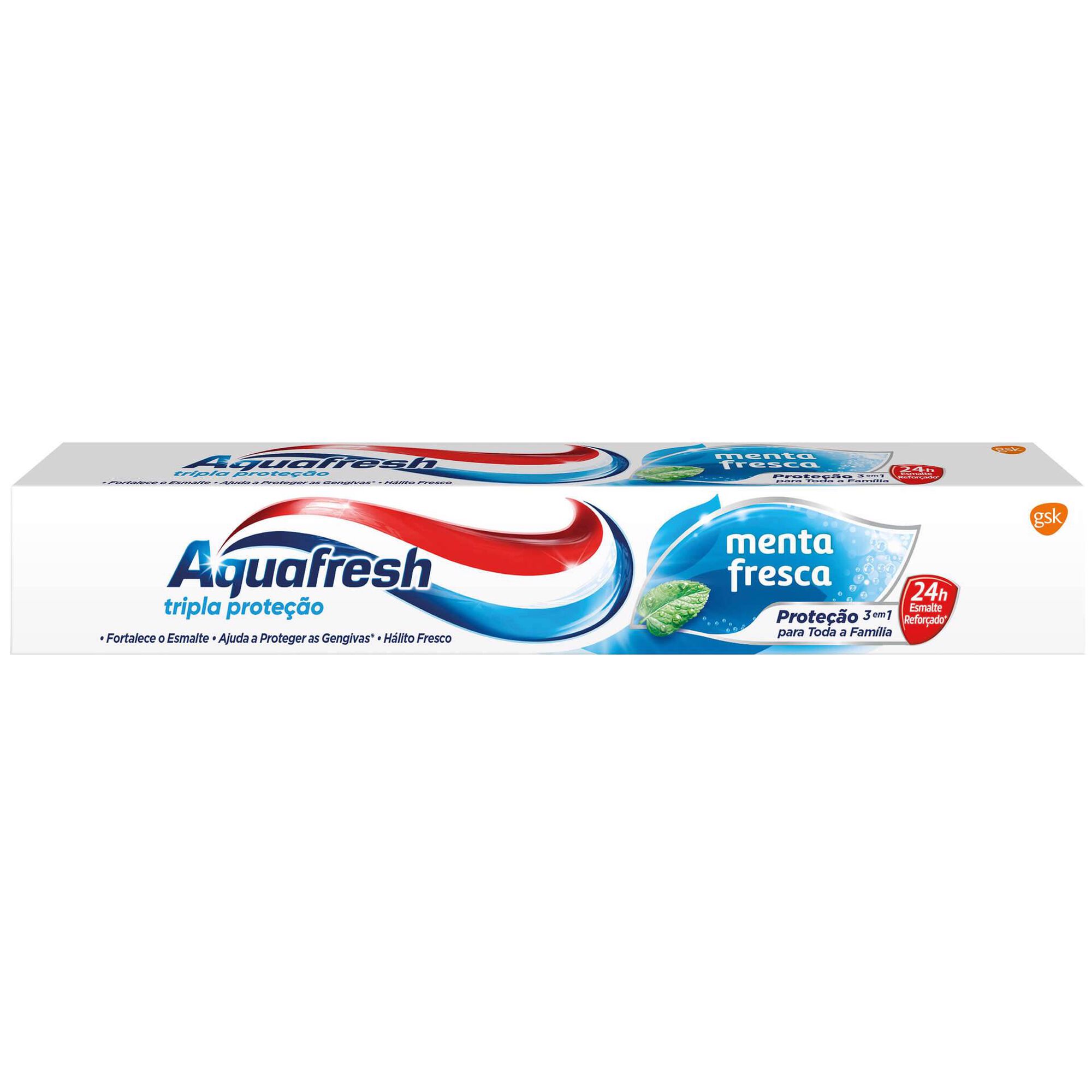 Pasta de Dentes Tripla Proteção Menta Fresca