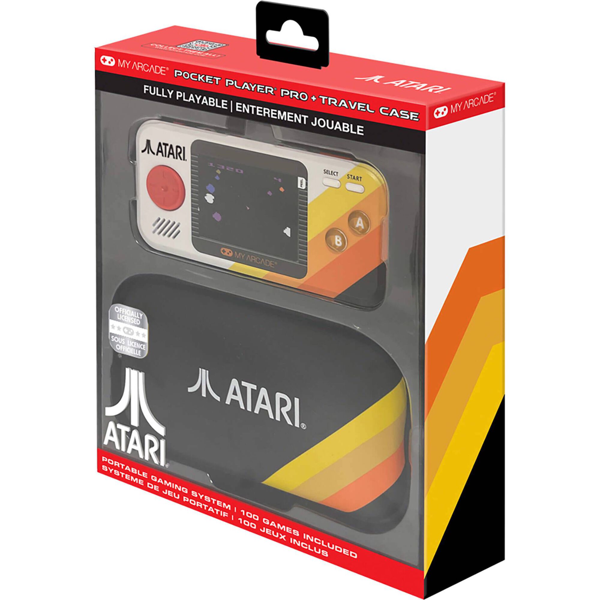 My Arcade - Consola Port&aacute;til Atari Pro com Estojo