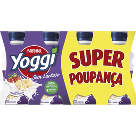 Iogurte Líquido Morango e Banana sem Lactose