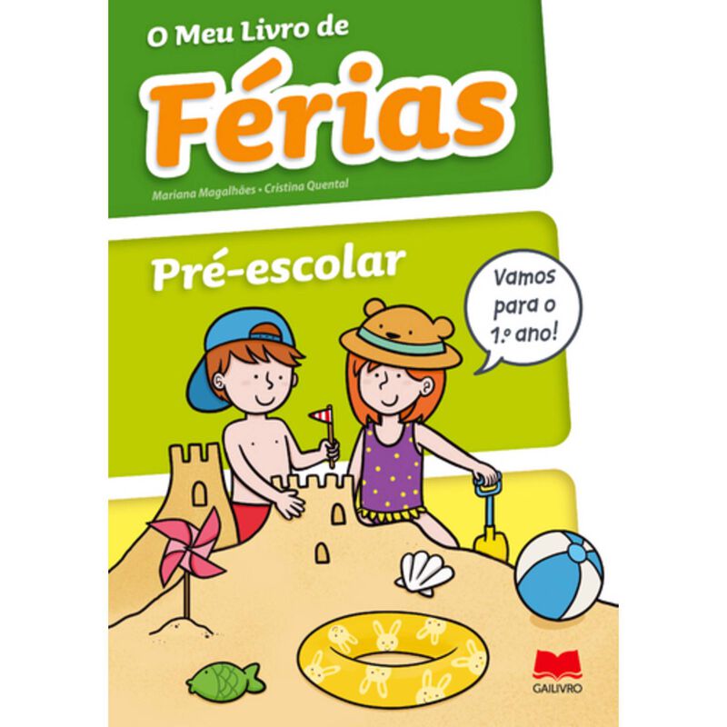 O Meu Livro de Férias - Pré-Escolar