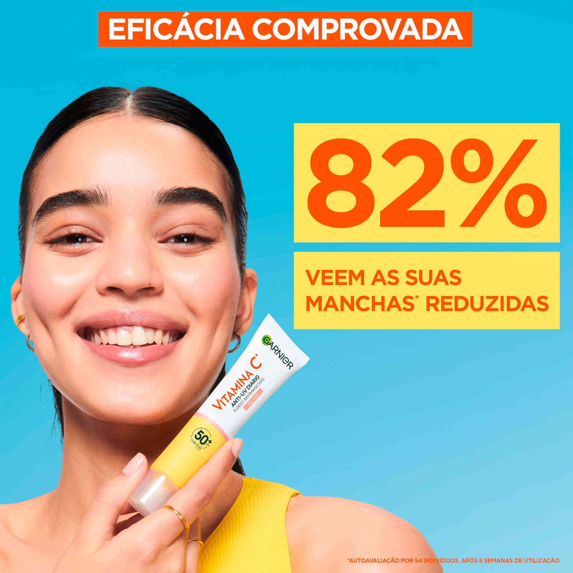 Fluido UV Diário Iluminador Glow FPS50+ Vitamina C emb. 40 ml