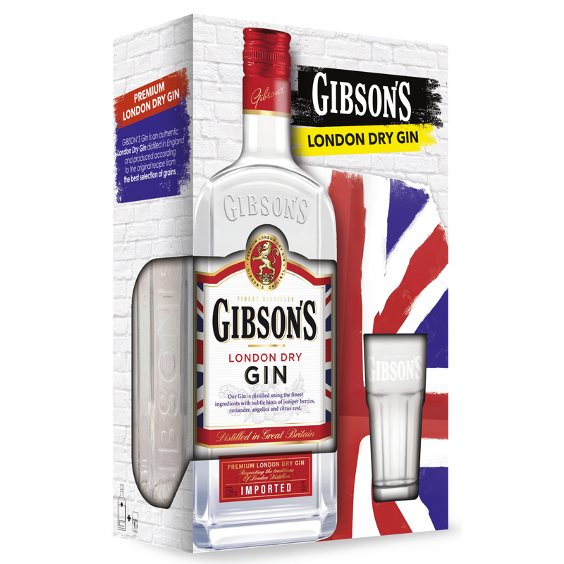 Gibson's Gin com copo