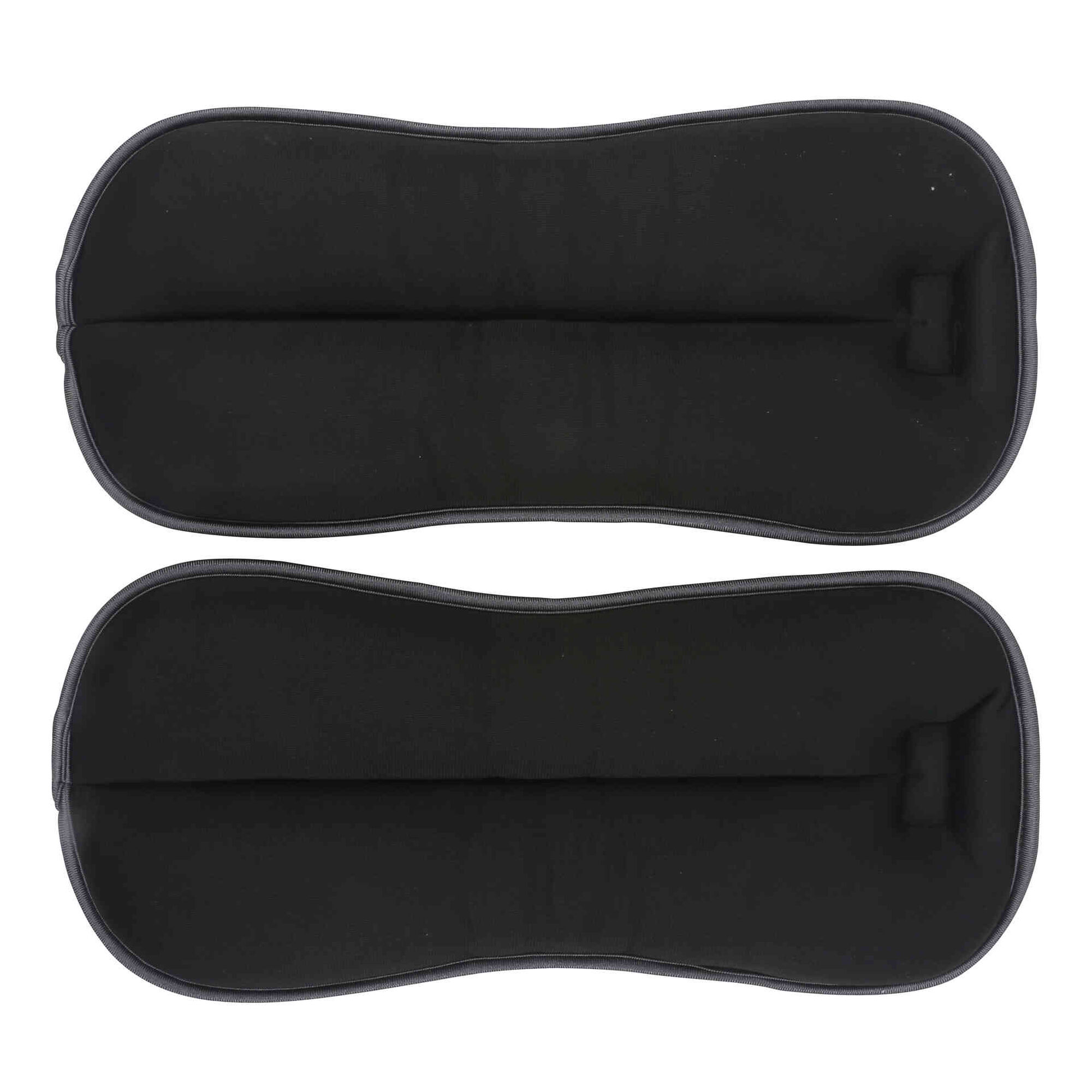 Pesos Pulso e Tornozelo Ajust&aacute;veis 2kg Pretos Berg