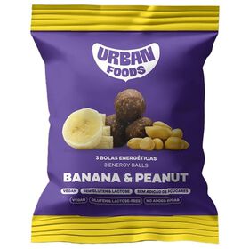 Bolas Energ&eacute;ticas de Banana e Amendoim Ippie Foods
