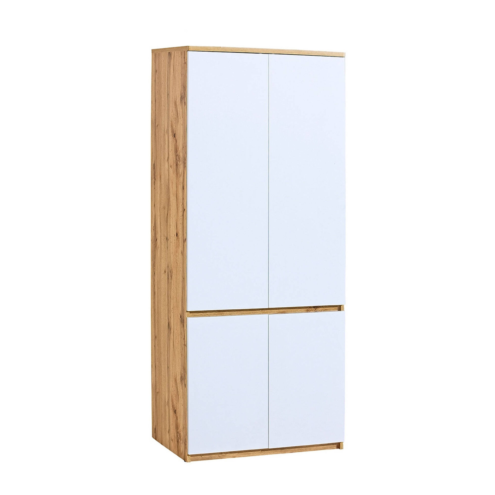 Roupeiro 2 Portas 80x52x195cm Natural Arca Roupeiro 2 Portas 80x52x195cm Natural Arca