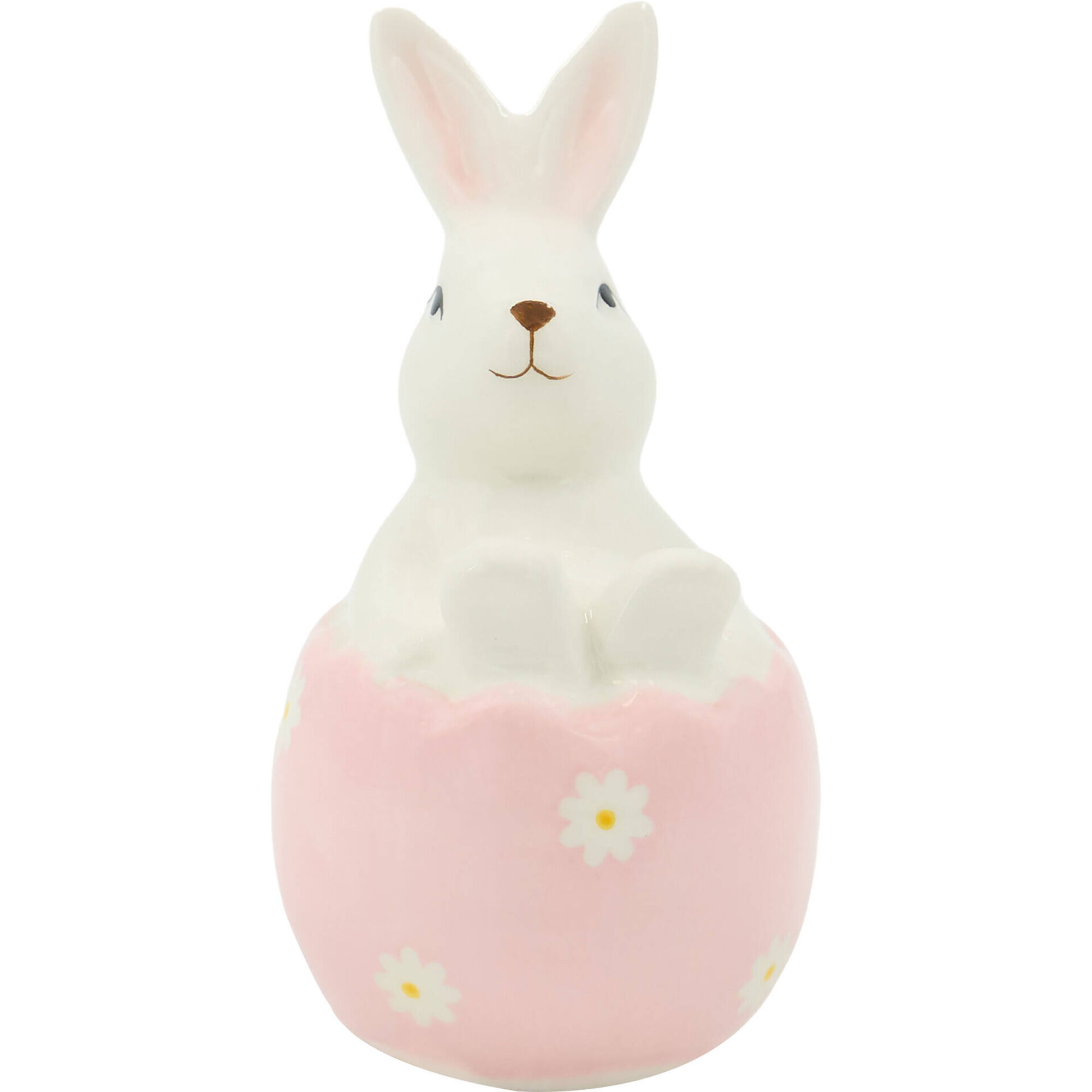 Coelho 5,7cm em Base Rosa Kasa