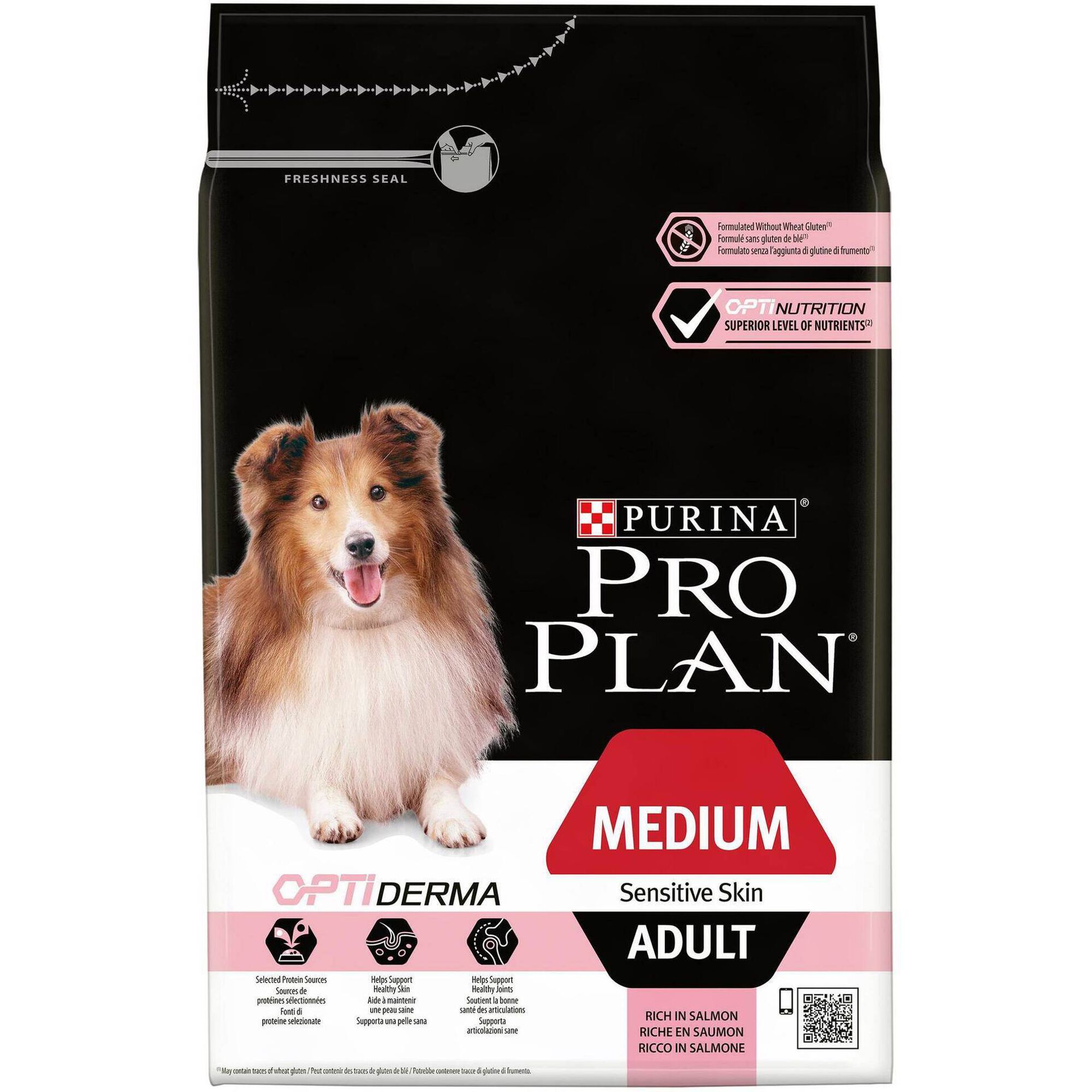Ração para Cão Adulto Médio Optiderma Salmão Ração para Cão Adulto Médio Optiderma Salmão