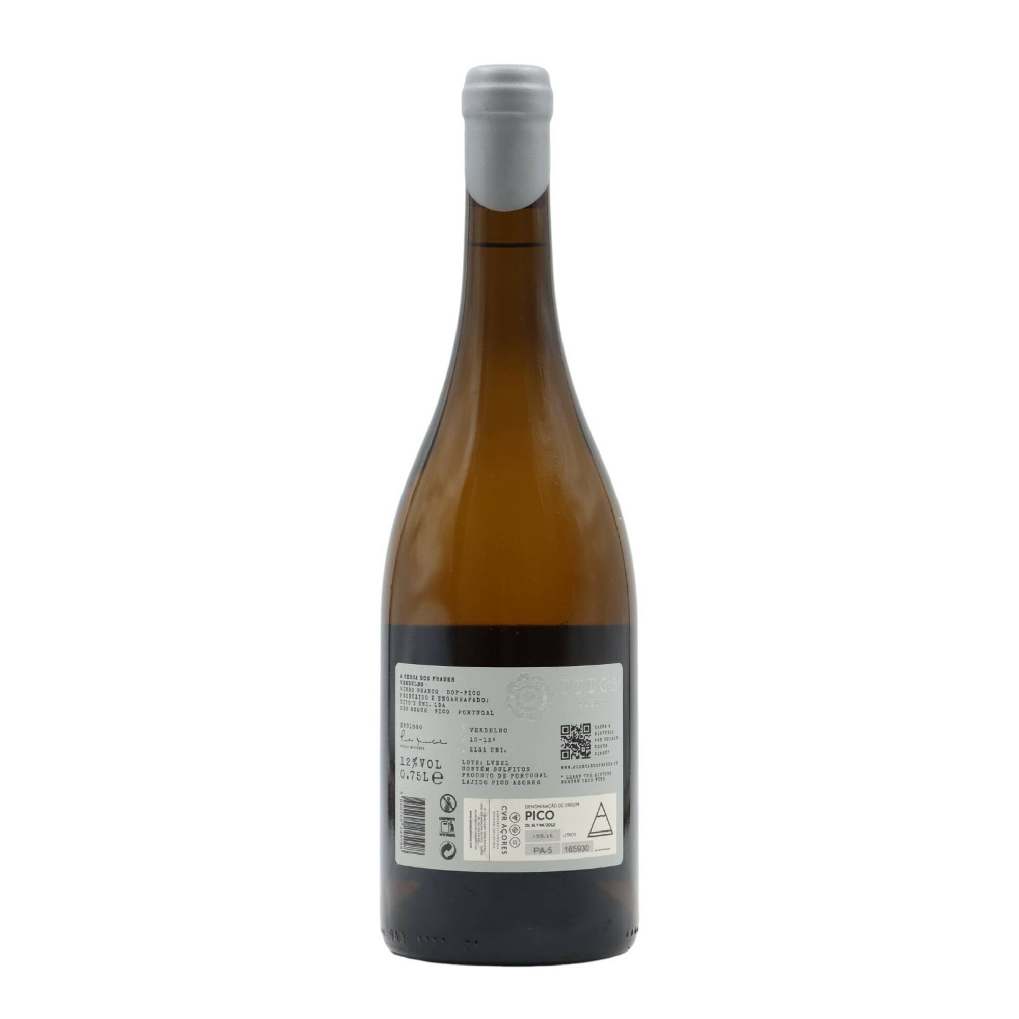 Cerca dos Frades Verdelho A&ccedil;ores Vinho Branco