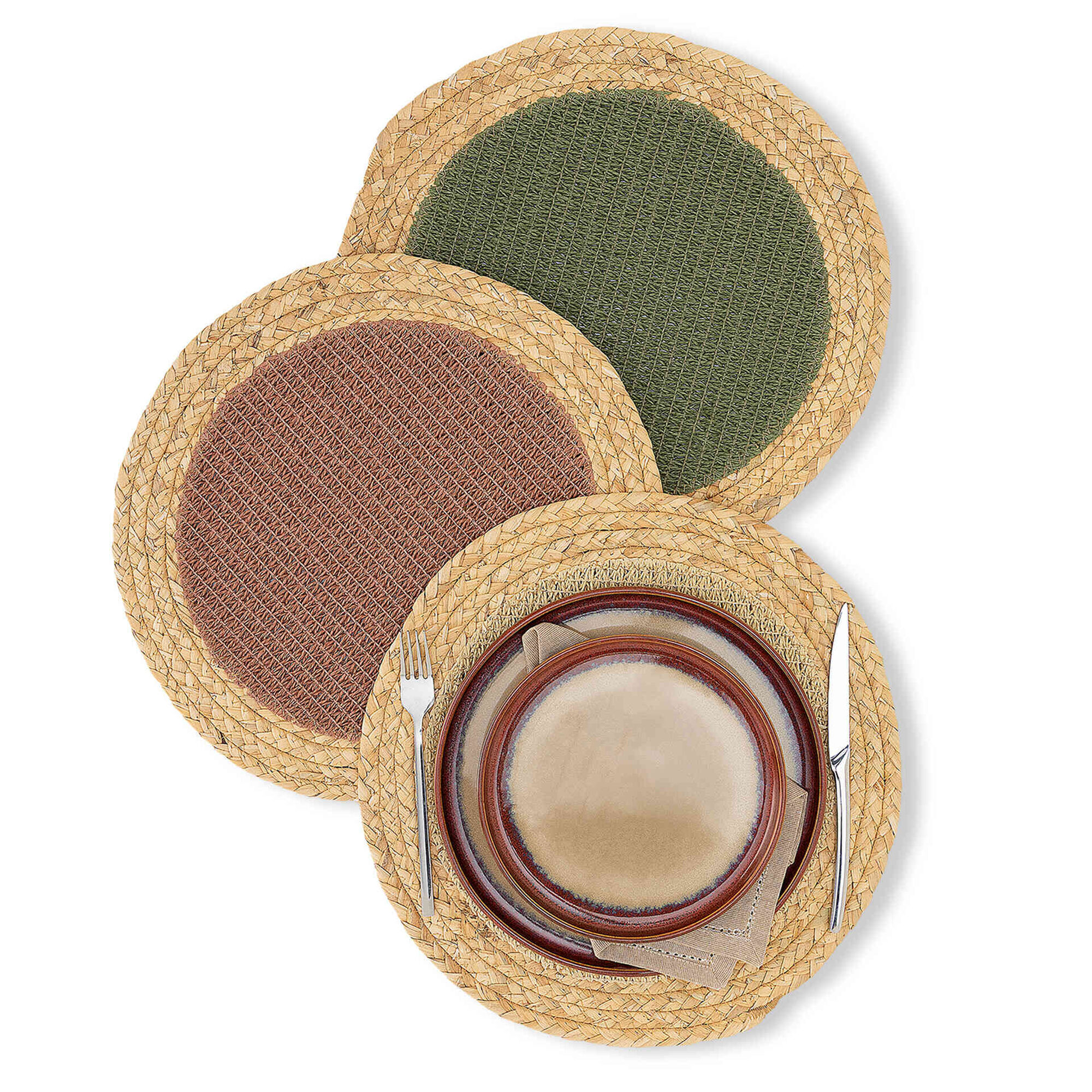 Individual Palhinha 38cm Verde